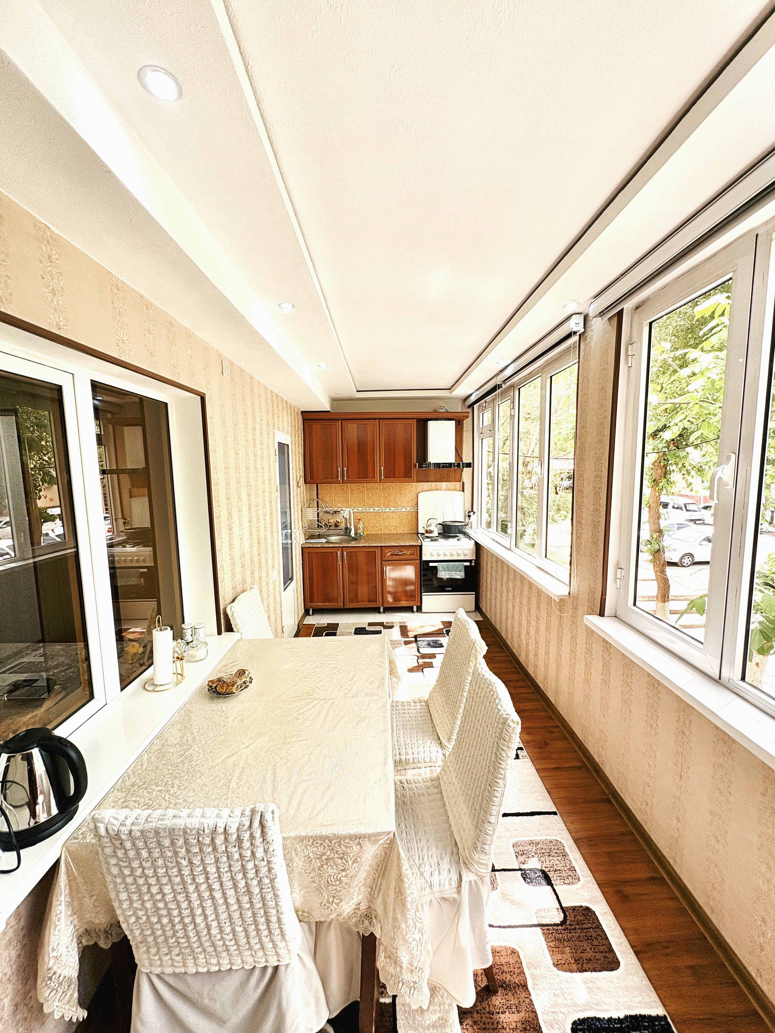 Cемейный номер с собственной ванной комнатой