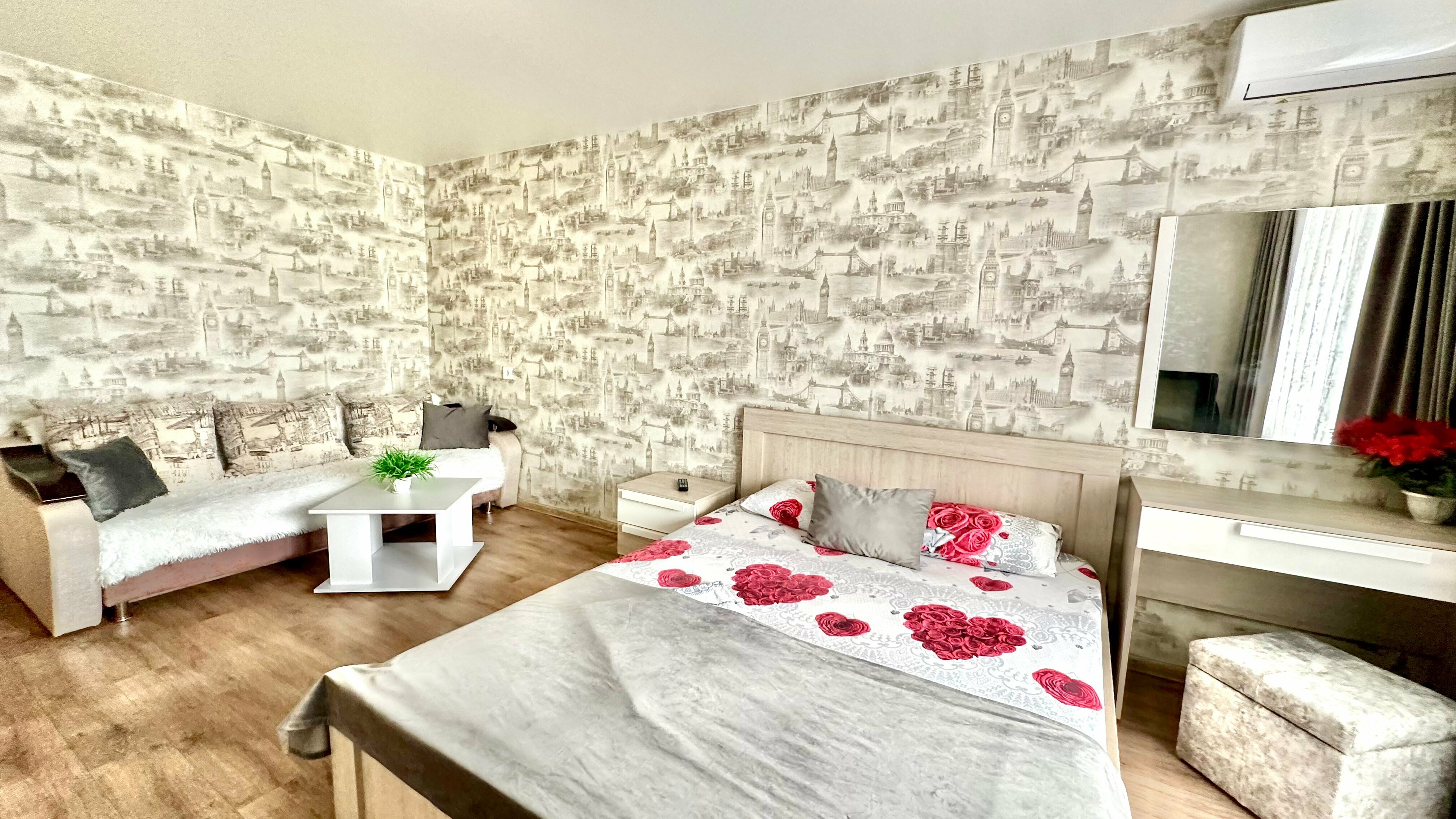 Двухместный номер с 2 отдельными кроватями и балконом