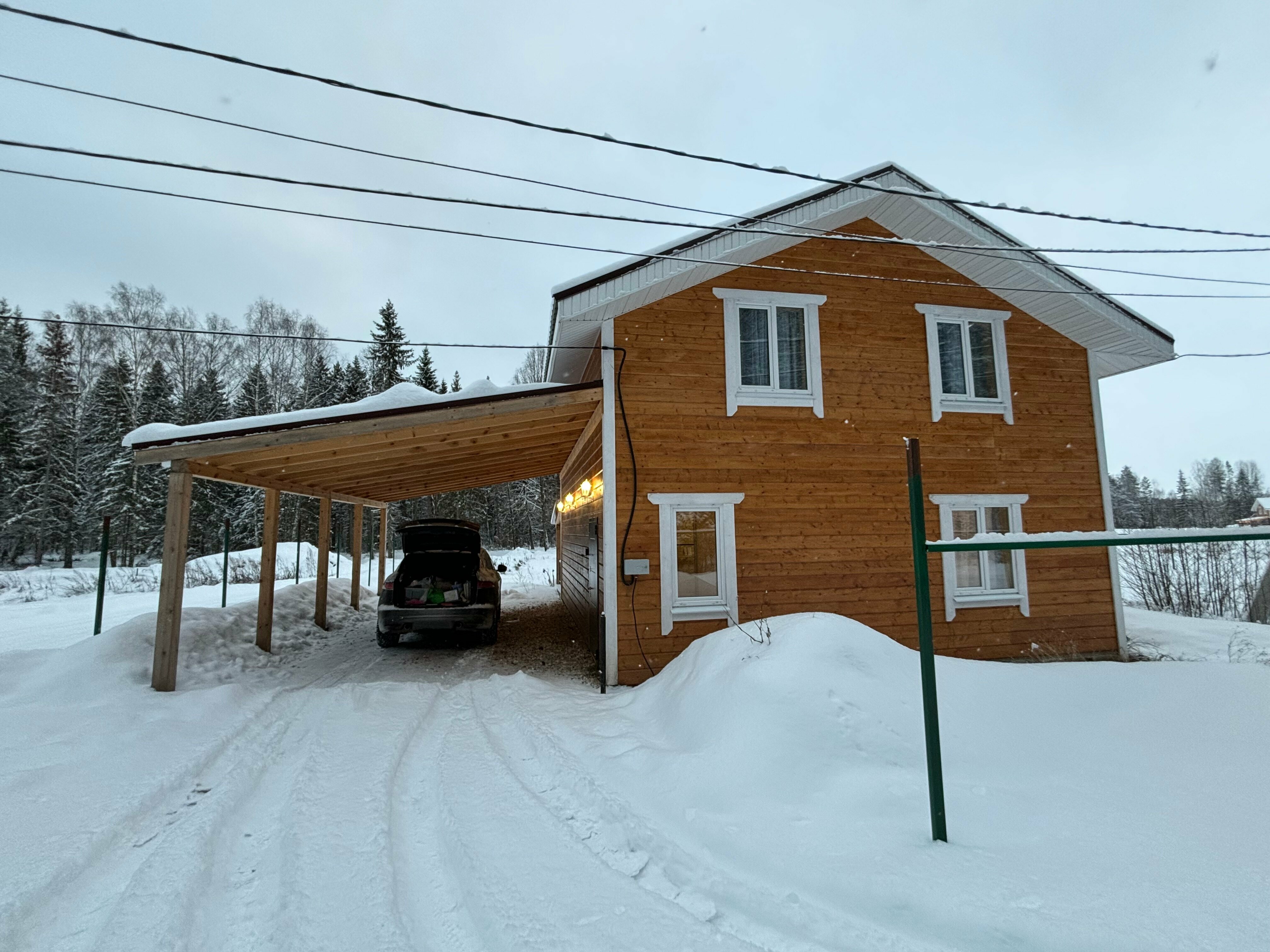 Дом с видом на озеро