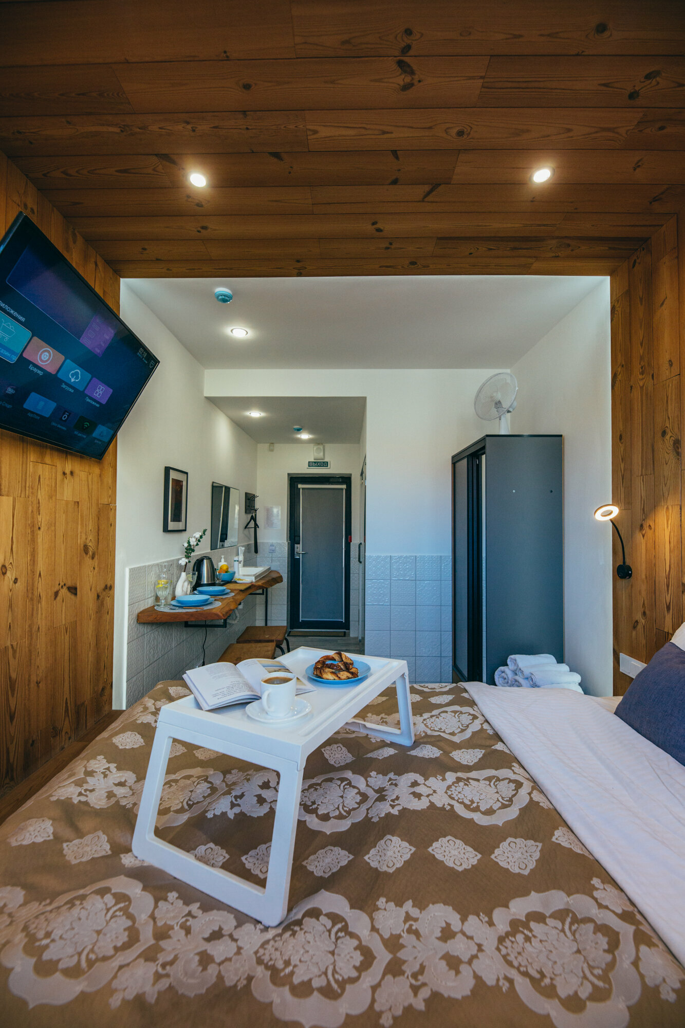 Мини-студия с выходом на террасу