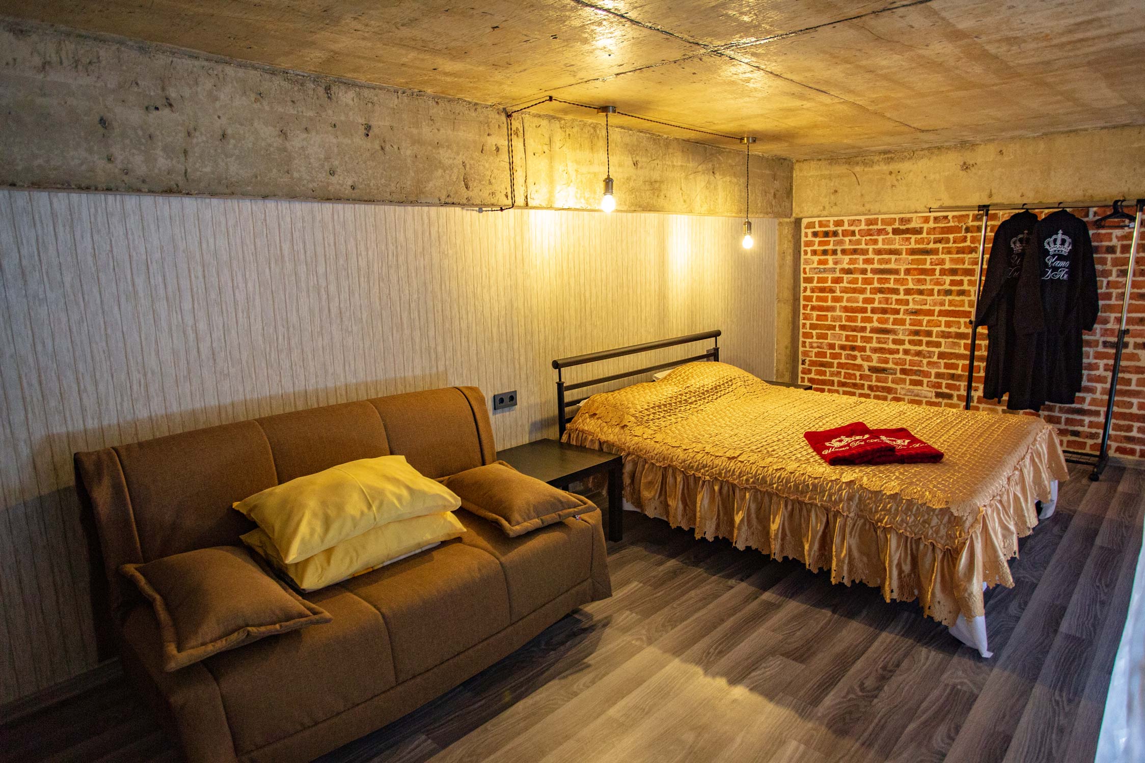 Двухэтажный дизайнерский лофт