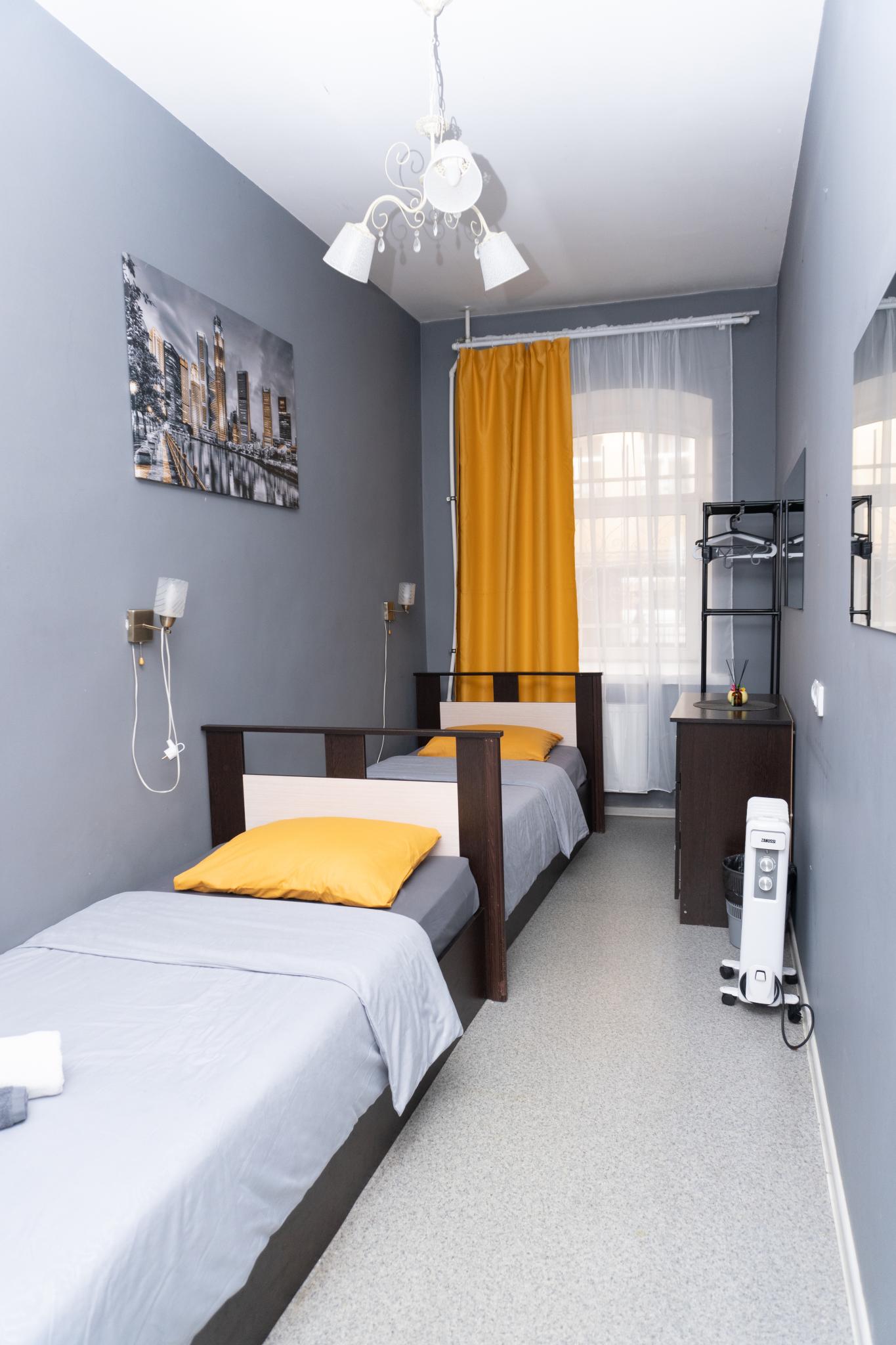 Номер эконом с 2 односпальными кроватями