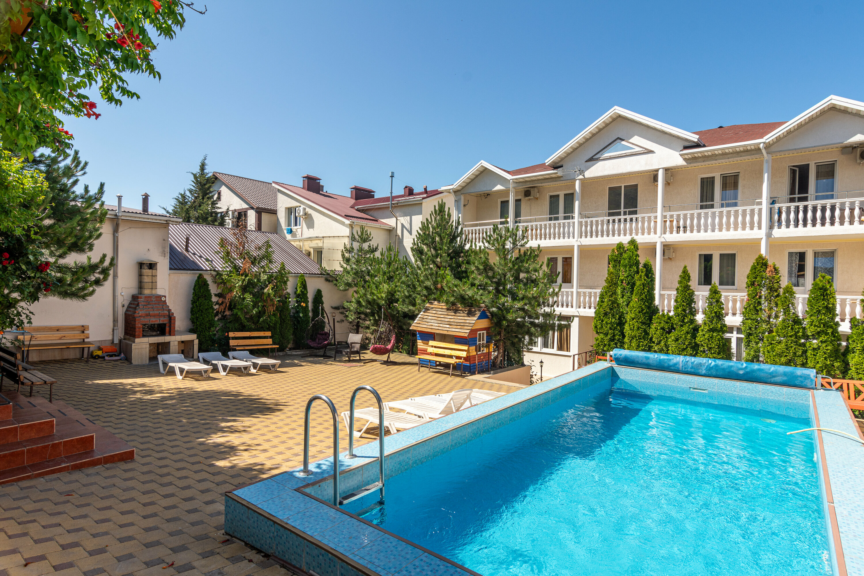 Двухместный номер с 2 отдельными кроватями, вид на море