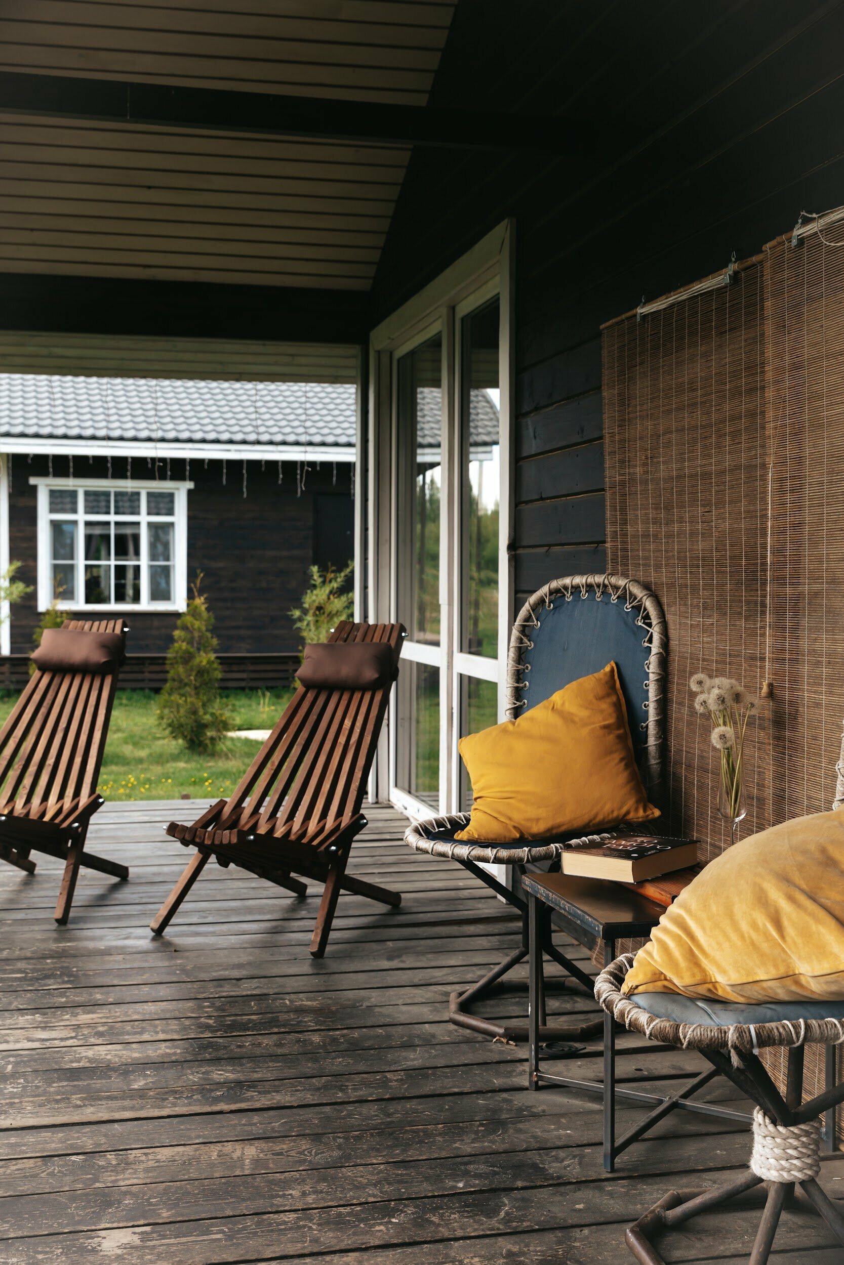 Шале с камином