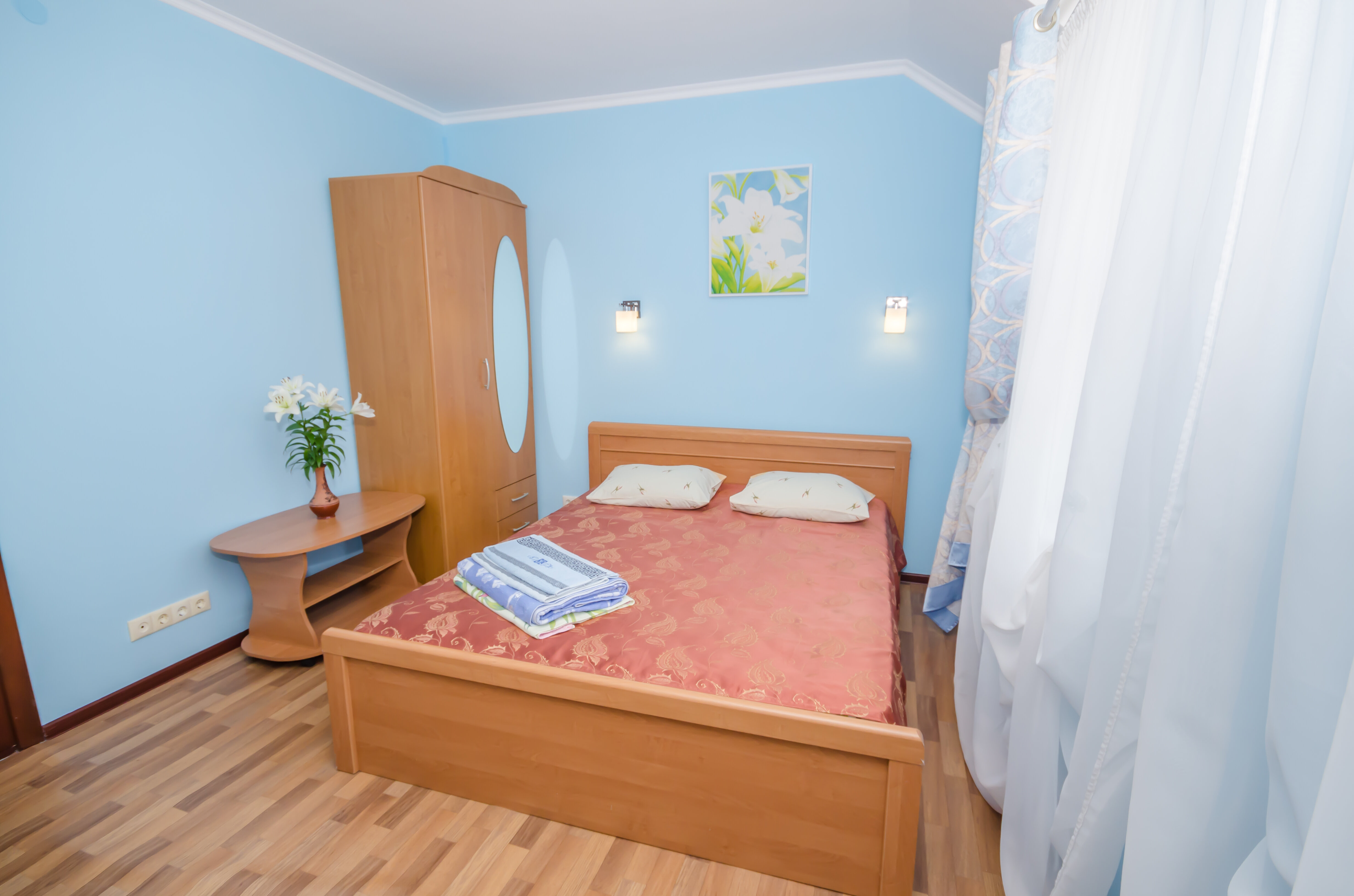 Двухместный Стандарт с двуспальной кроватью и дополнительным местом