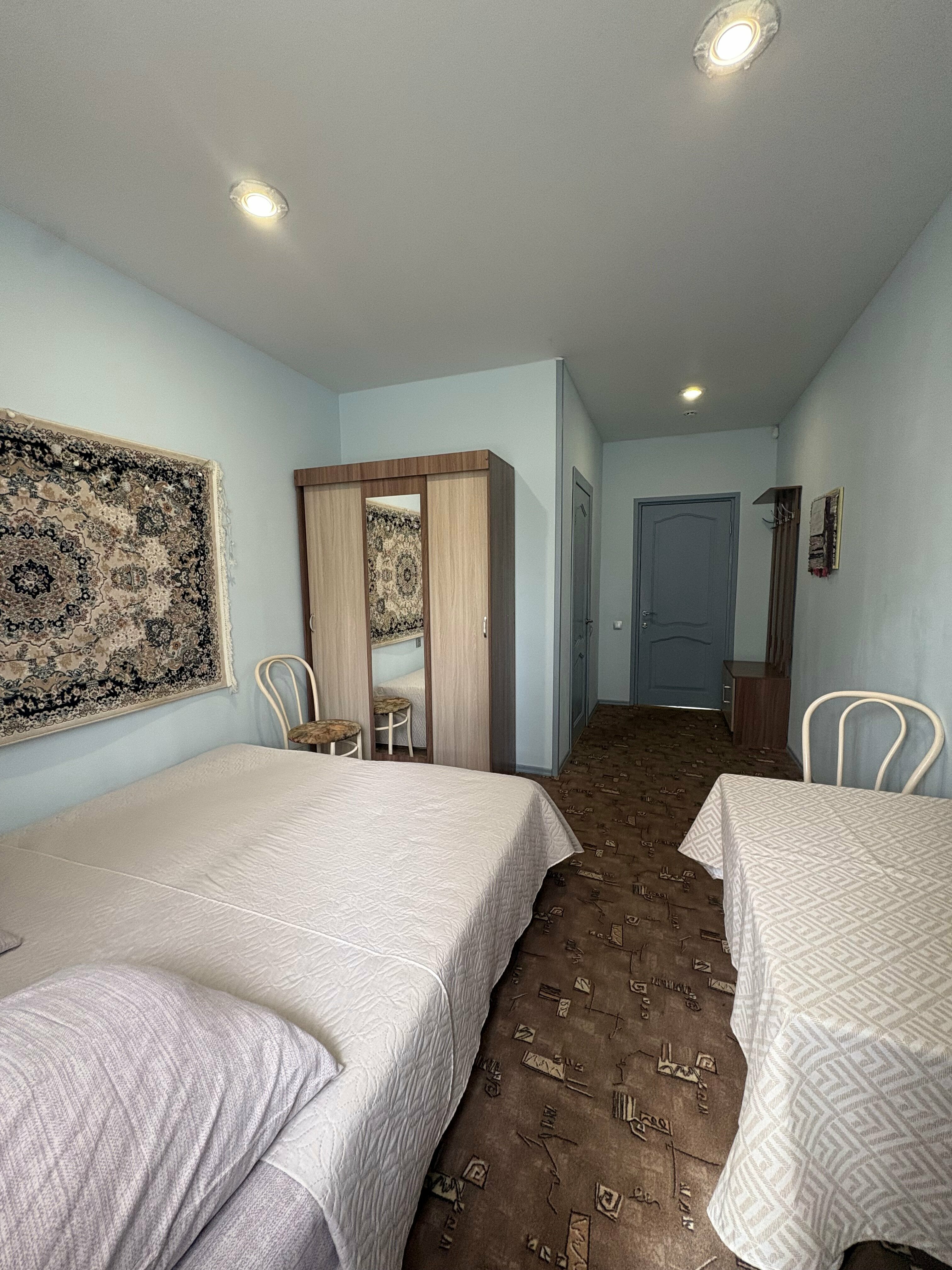 Стандартный двухместный номер с 1 кроватью или 2 отдельными кроватями