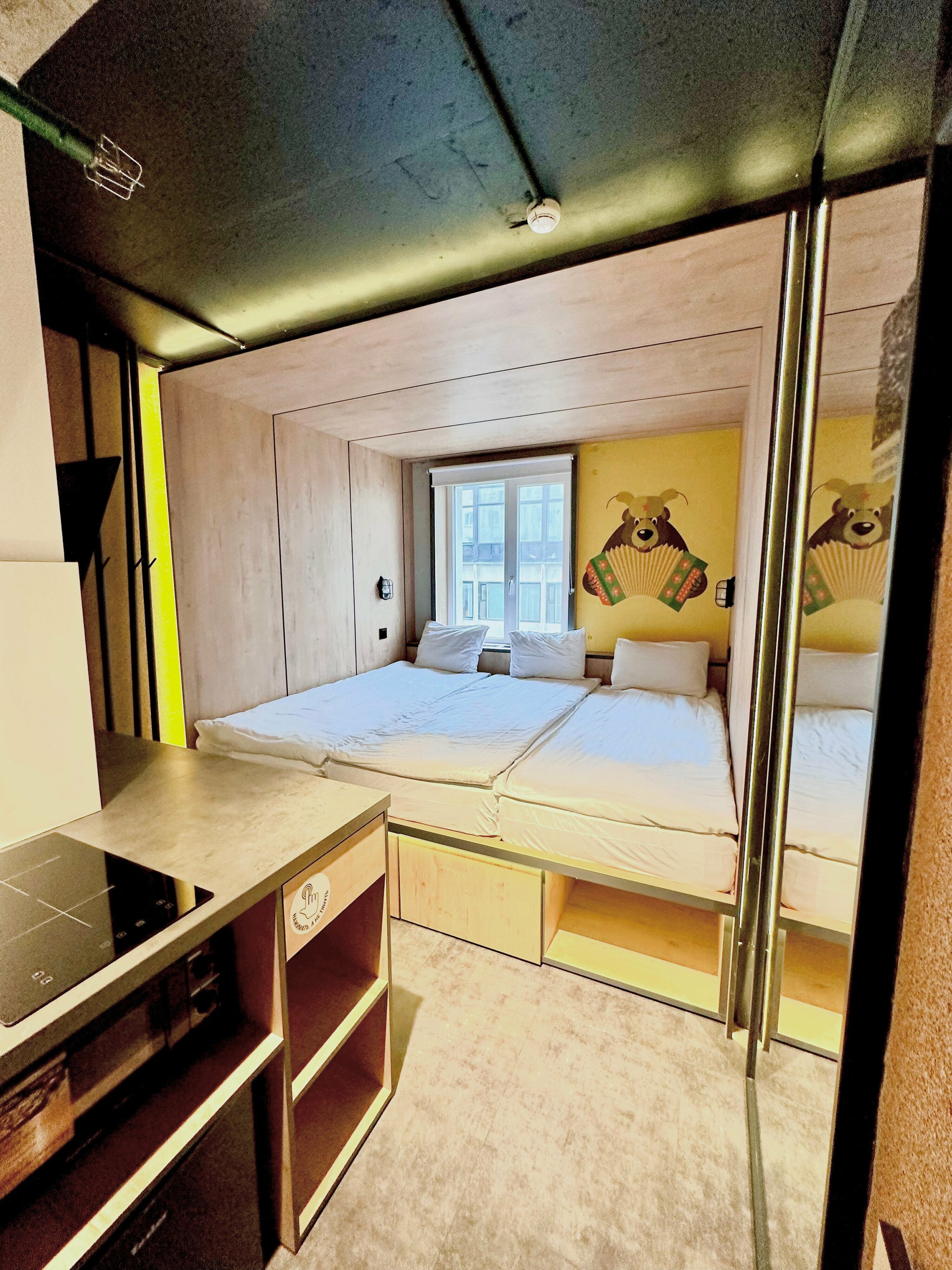 Трехместная студия с кондиционером