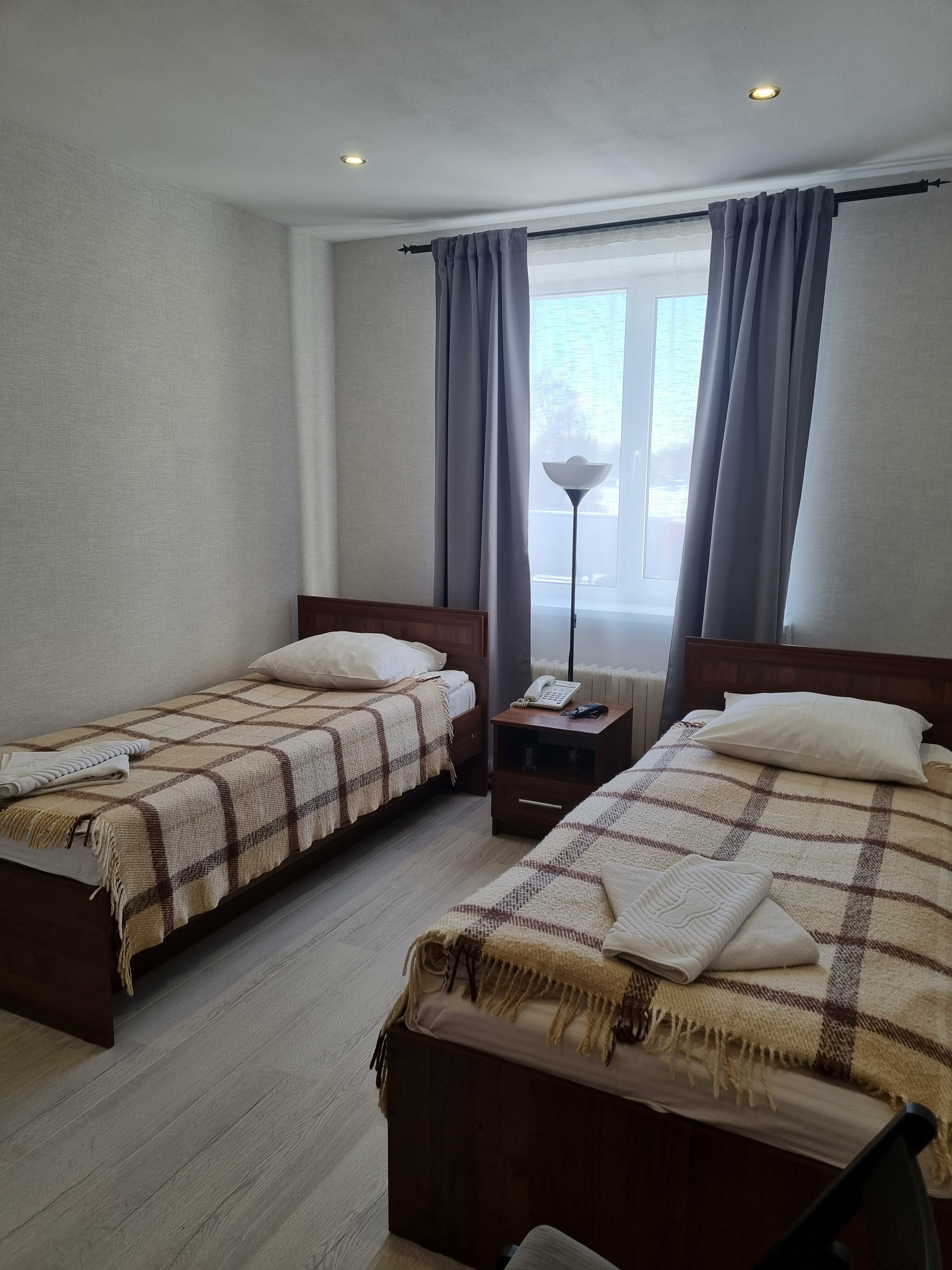 Бюджетный двухместный номер с 2 отдельными кроватями