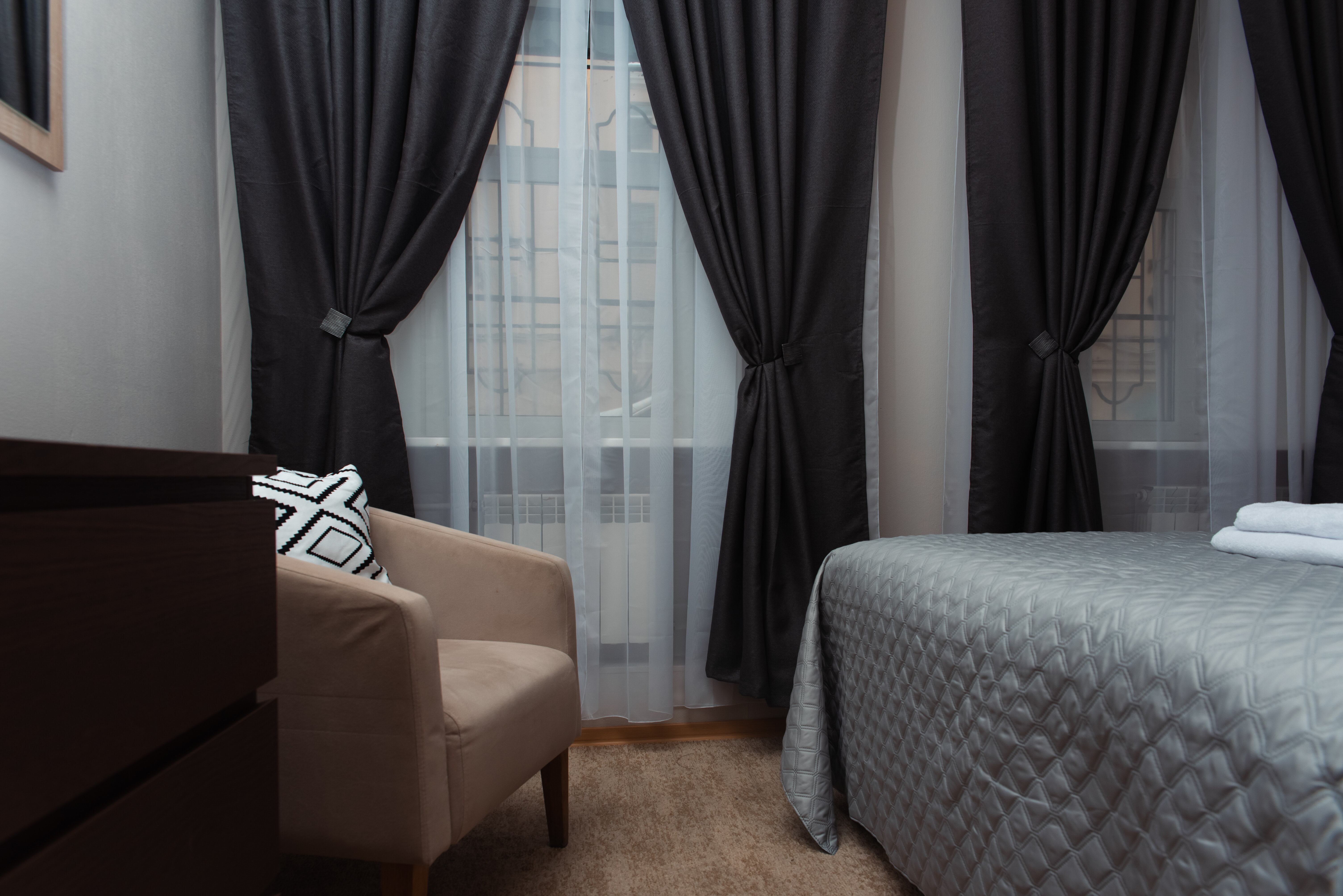 Двухместный номер с 1 кроватью и собственной ванной комнатой