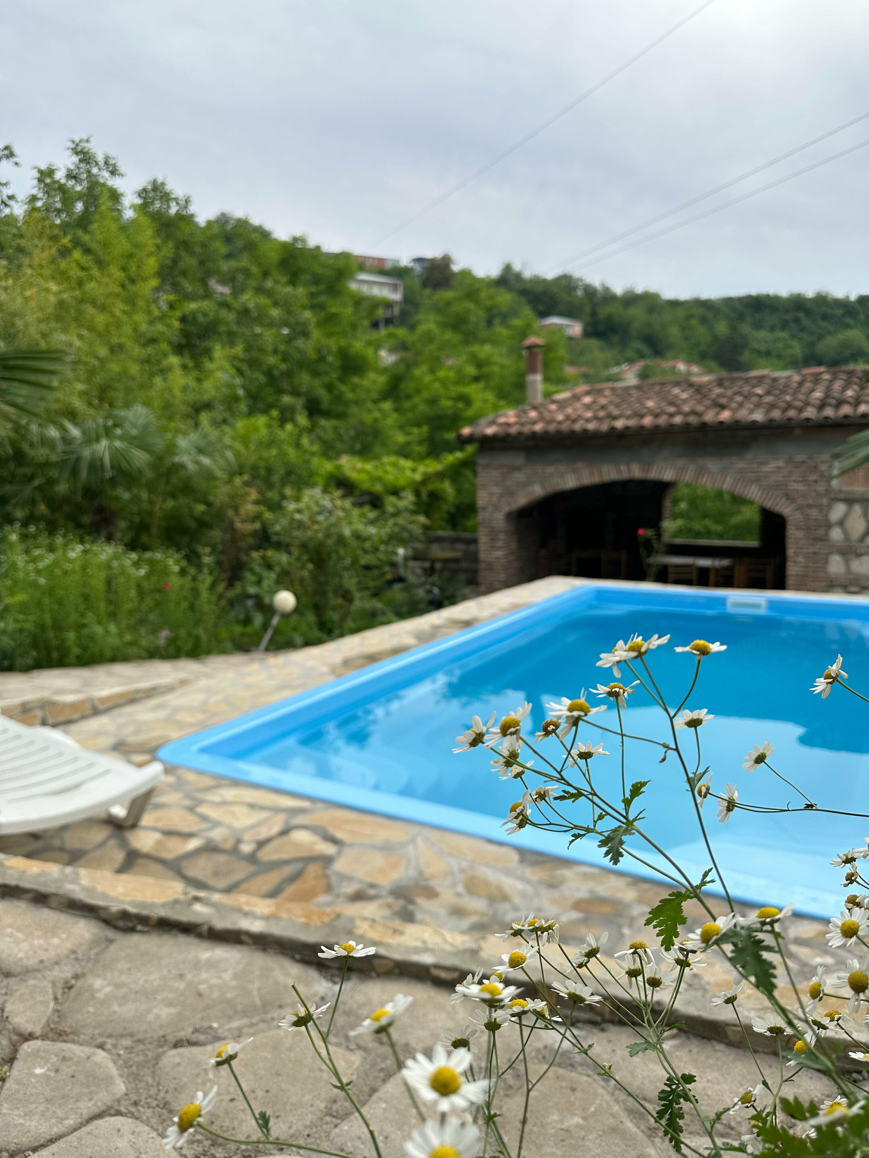 Двухместный номер с 1 кроватью и видом на горы