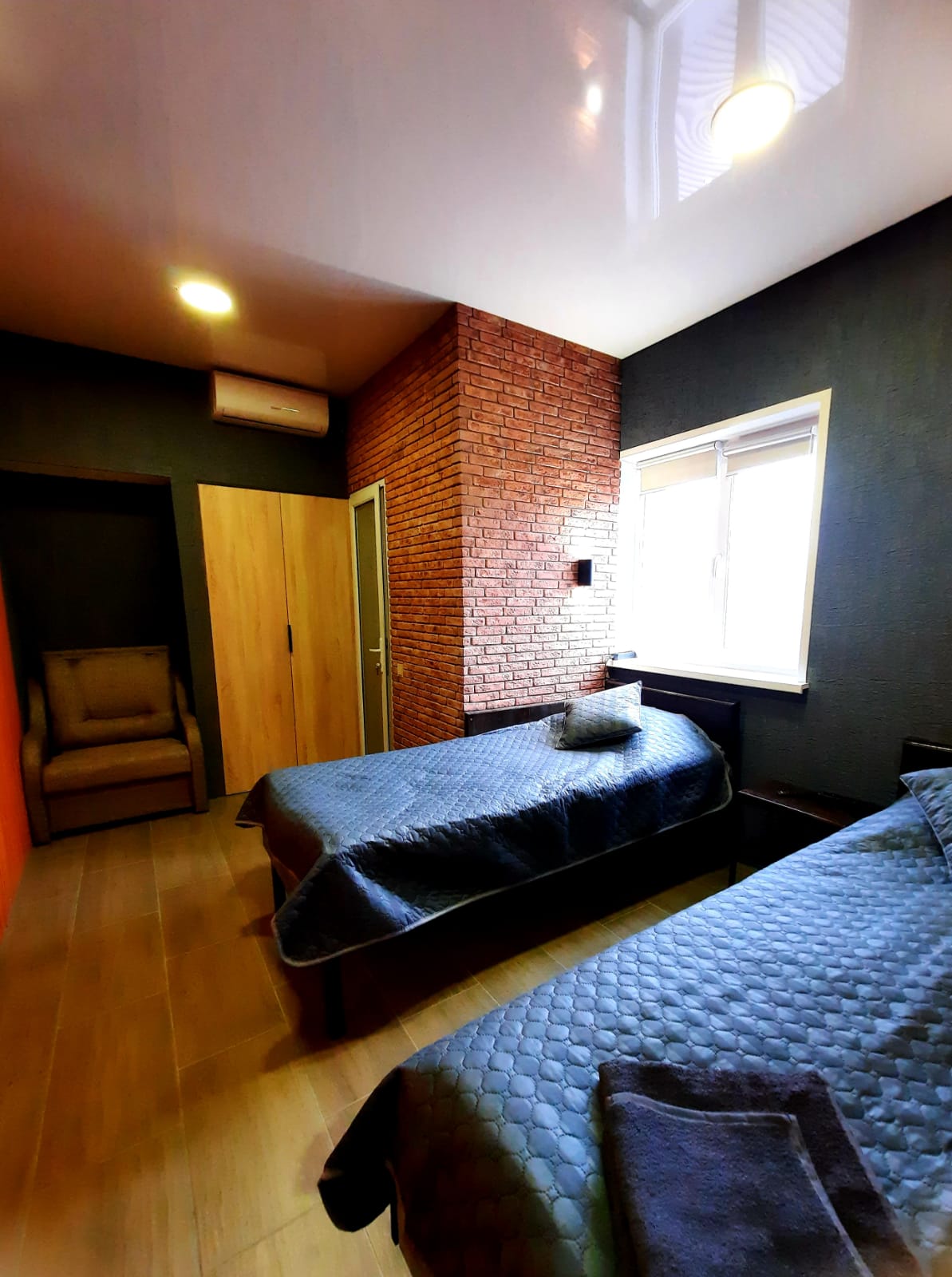 Двухместный номер с 2 отдельными кроватями и балконом