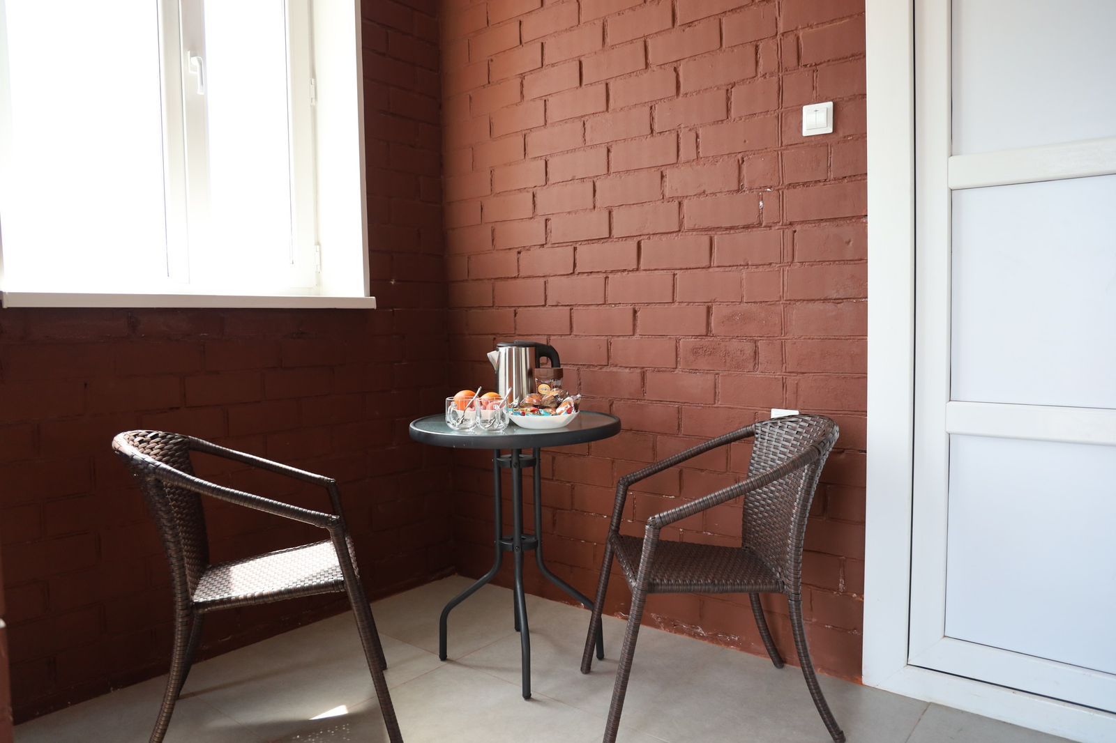 Двухместный номер с 1 кроватью и видом на горы