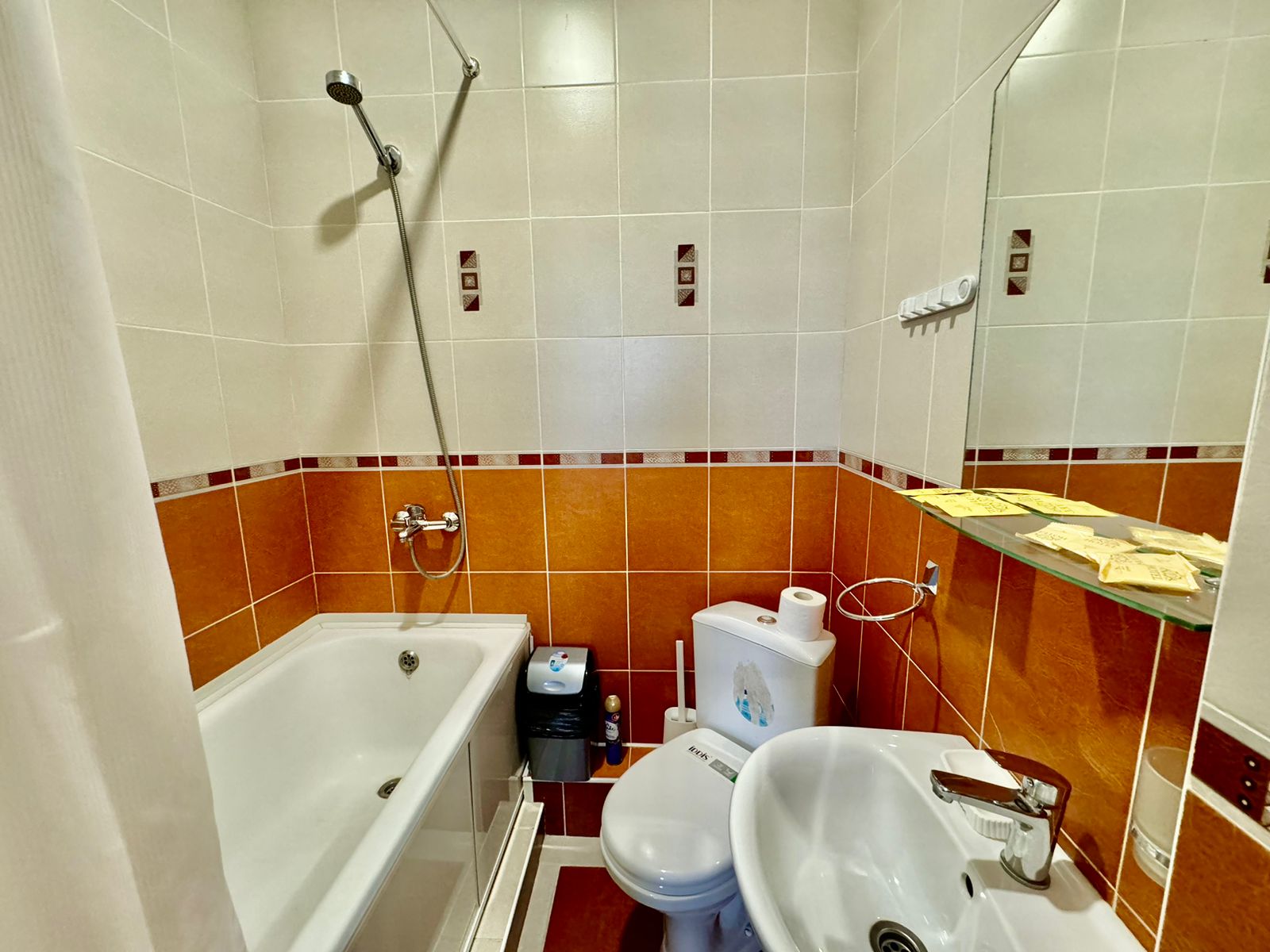 Двухместный номер с 1 кроватью и балконом