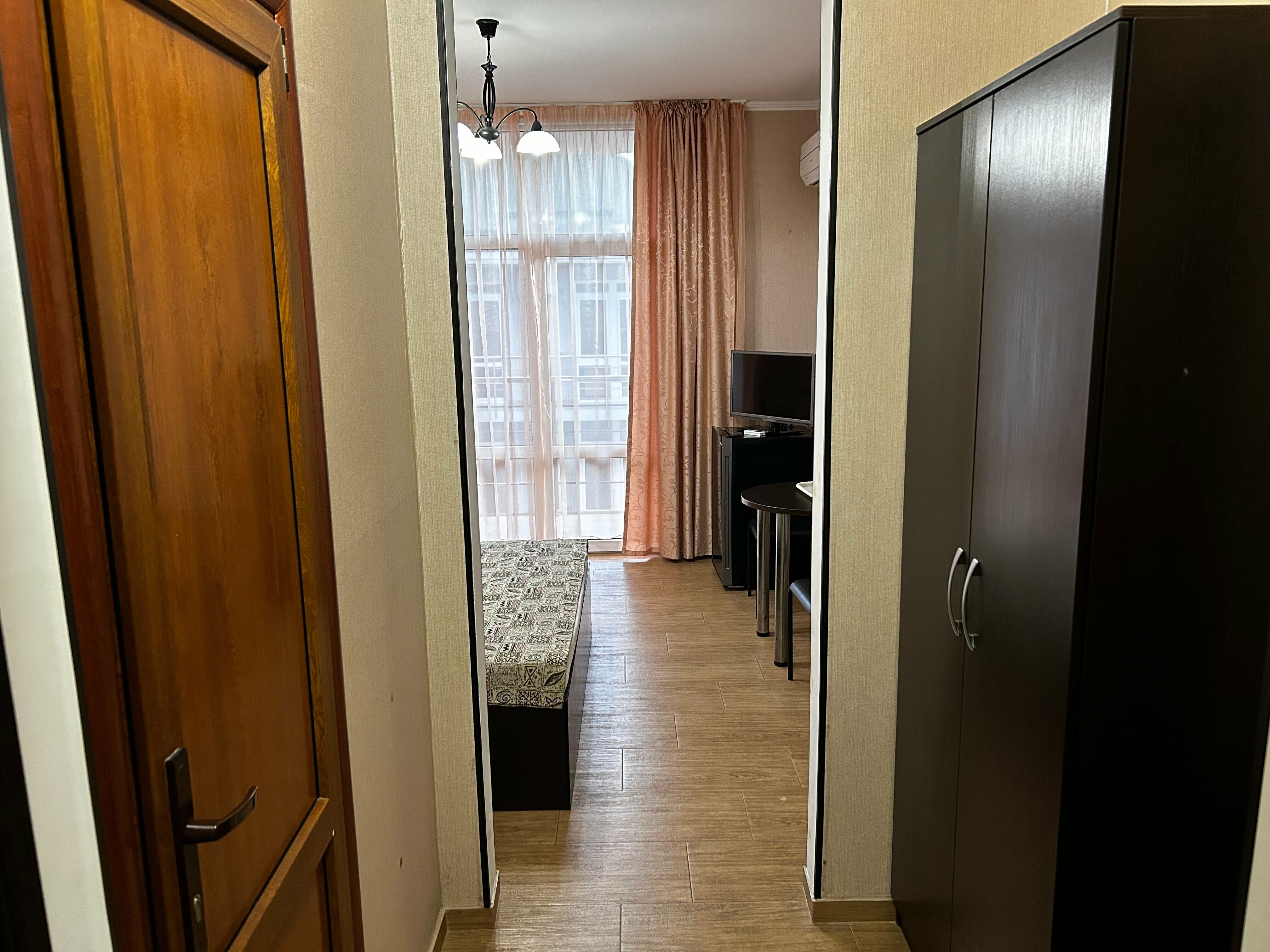 Двухместный номер с 1 кроватью и балконом, вид на море