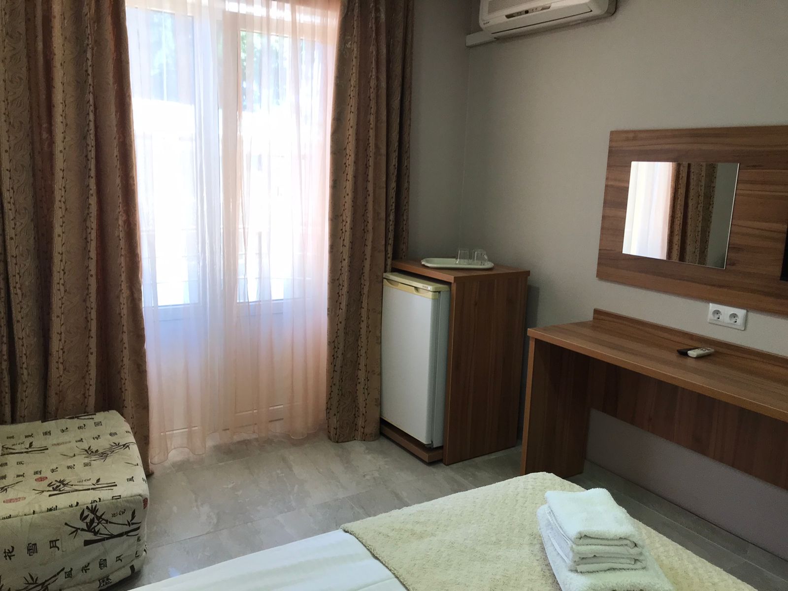 Двухместный номер с 1 кроватью и балконом