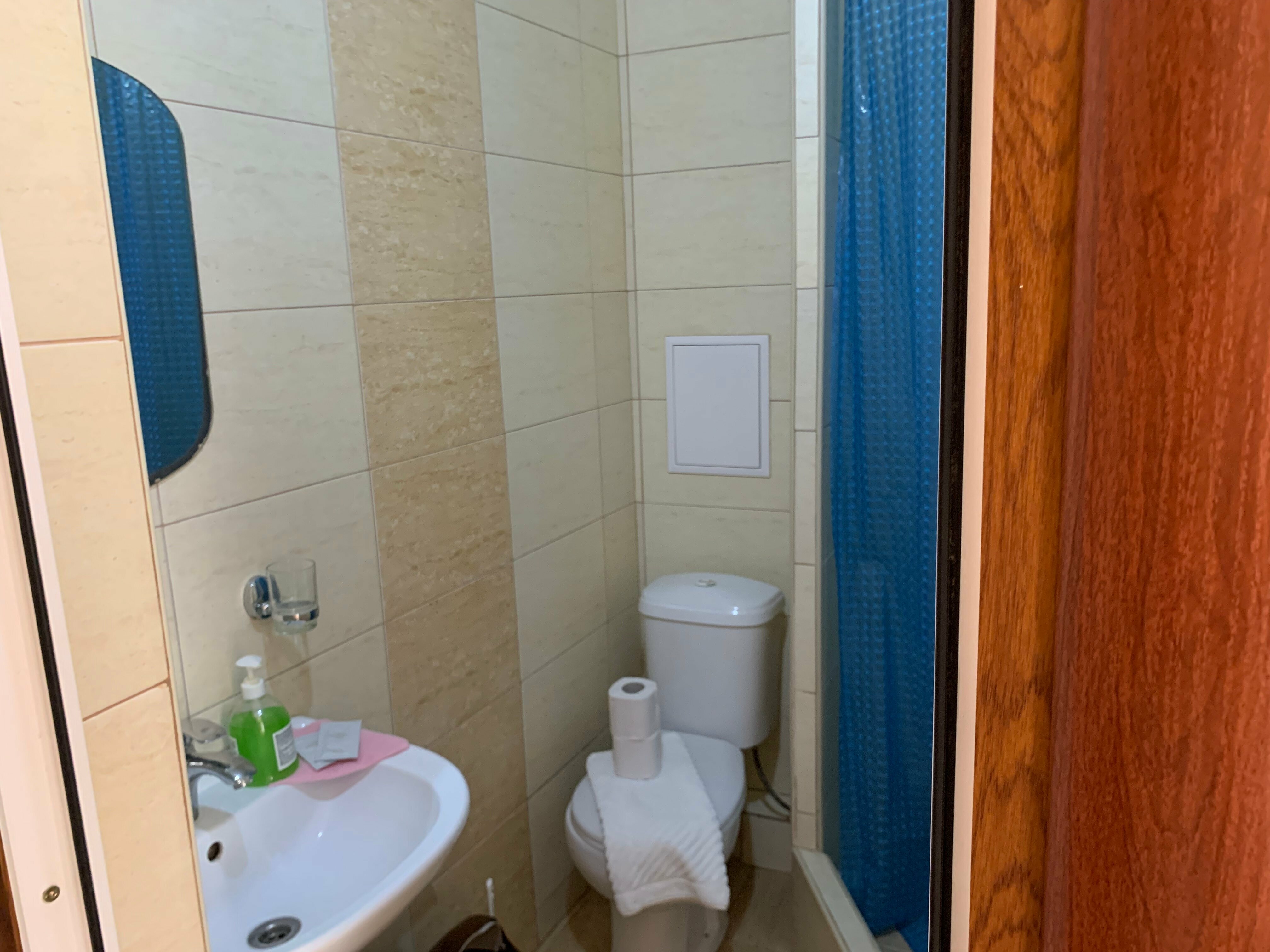 Двухместный номер с 1 кроватью и балконом