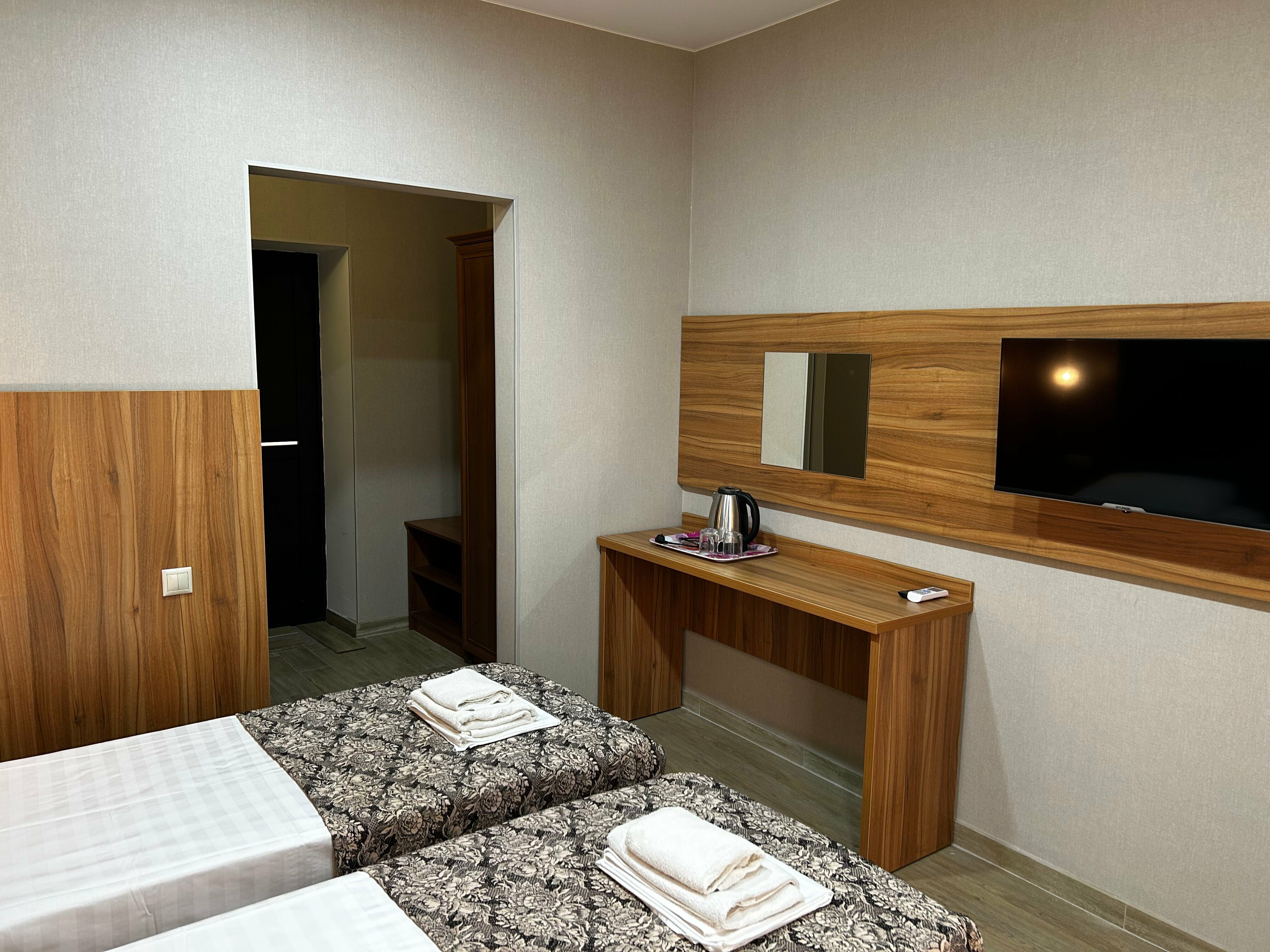 Двухместный номер с 2 отдельными кроватями и балконом