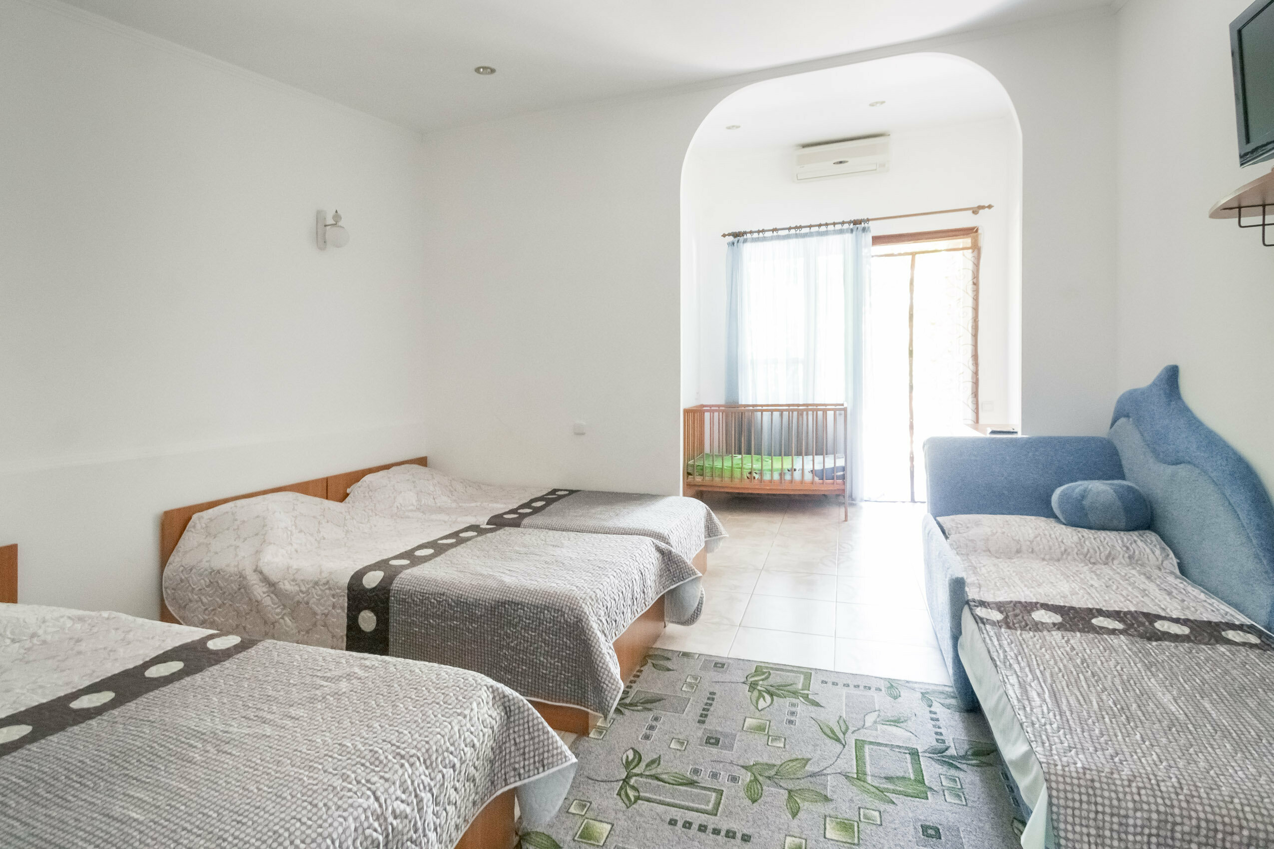 Классический четырехместный номер