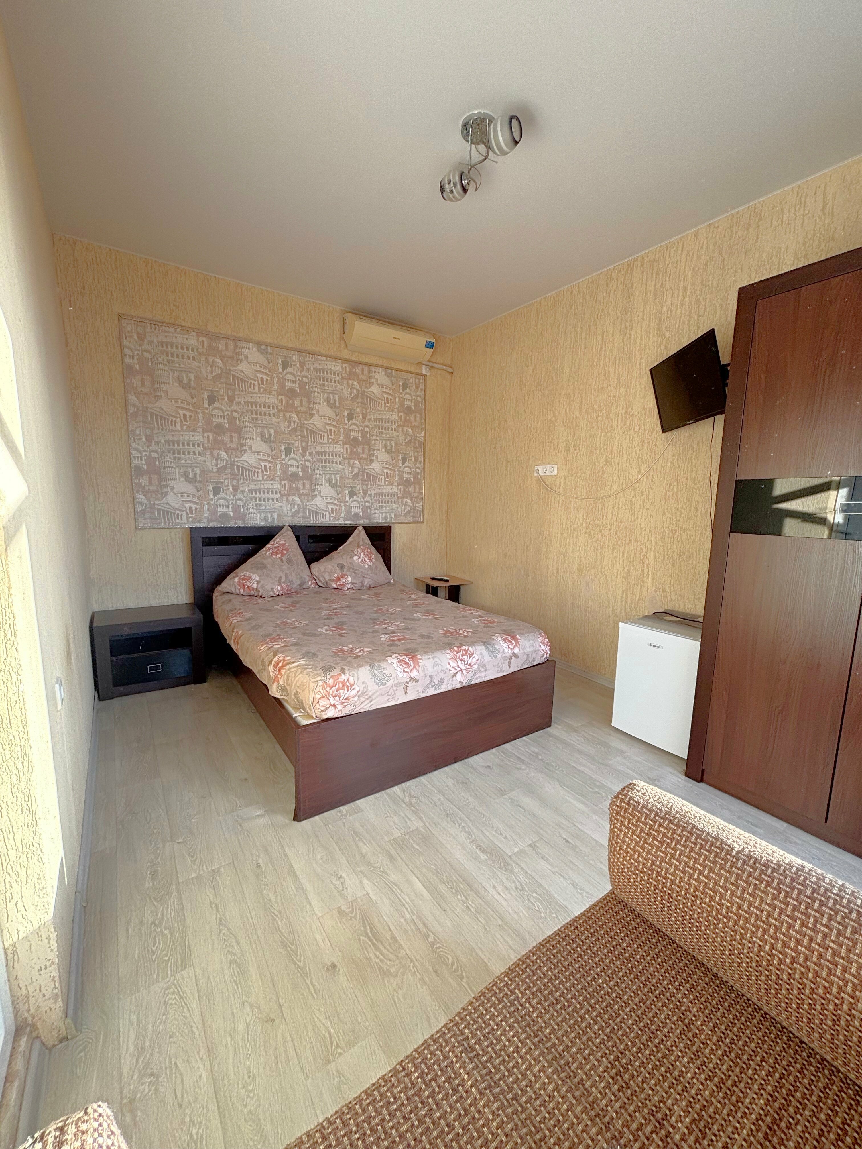 Двухместный номер Делюкс с 1 кроватью и балконом, вид на море