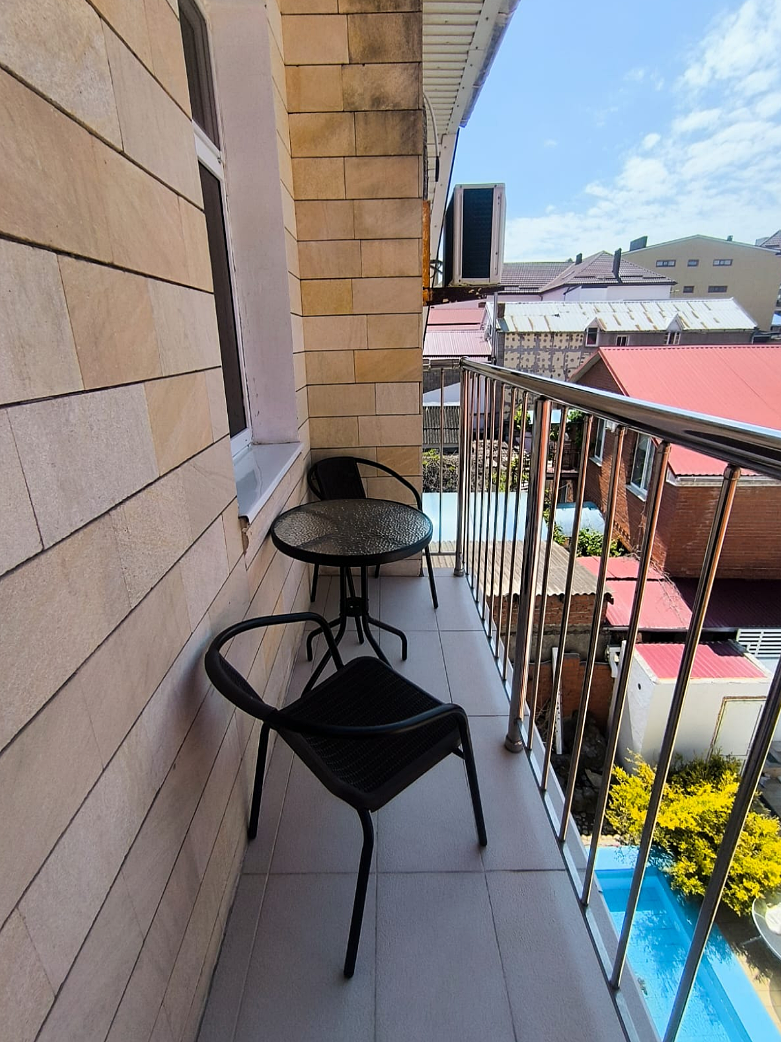 Двухместный Полулюкс с двуспальной кроватью и балконом