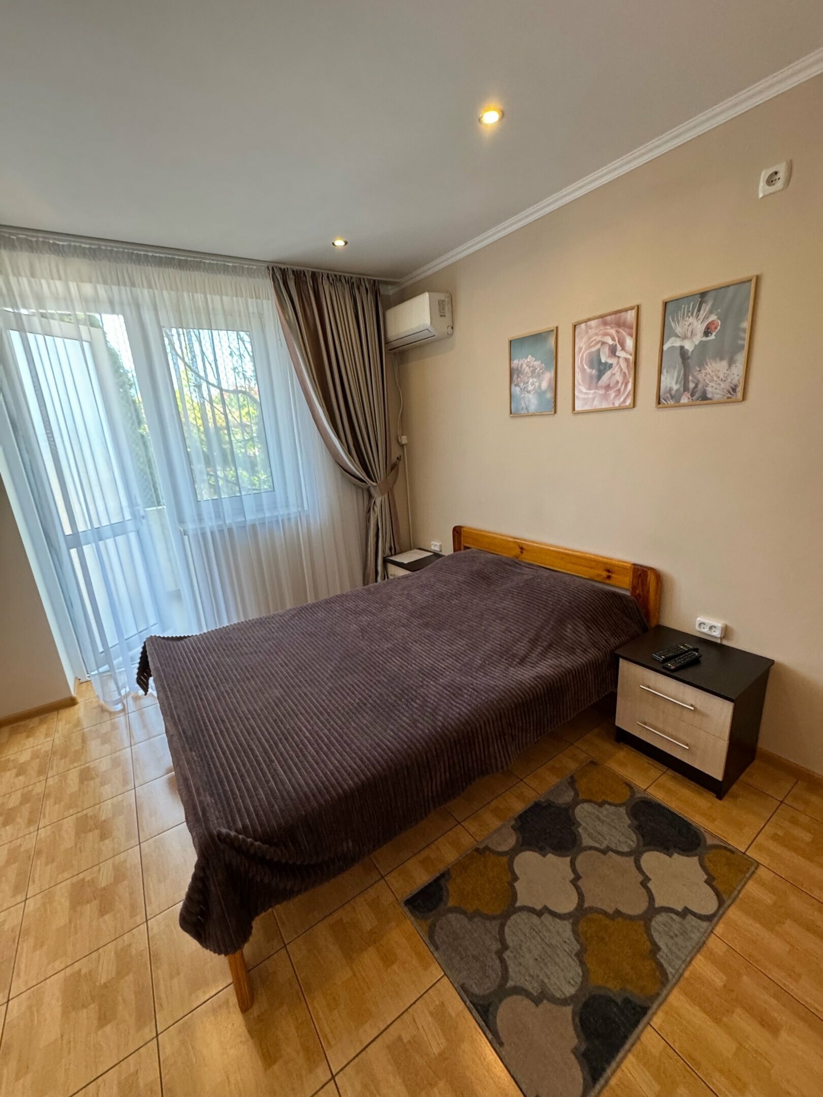 Двухместный номер Делюкс с 1 кроватью и балконом