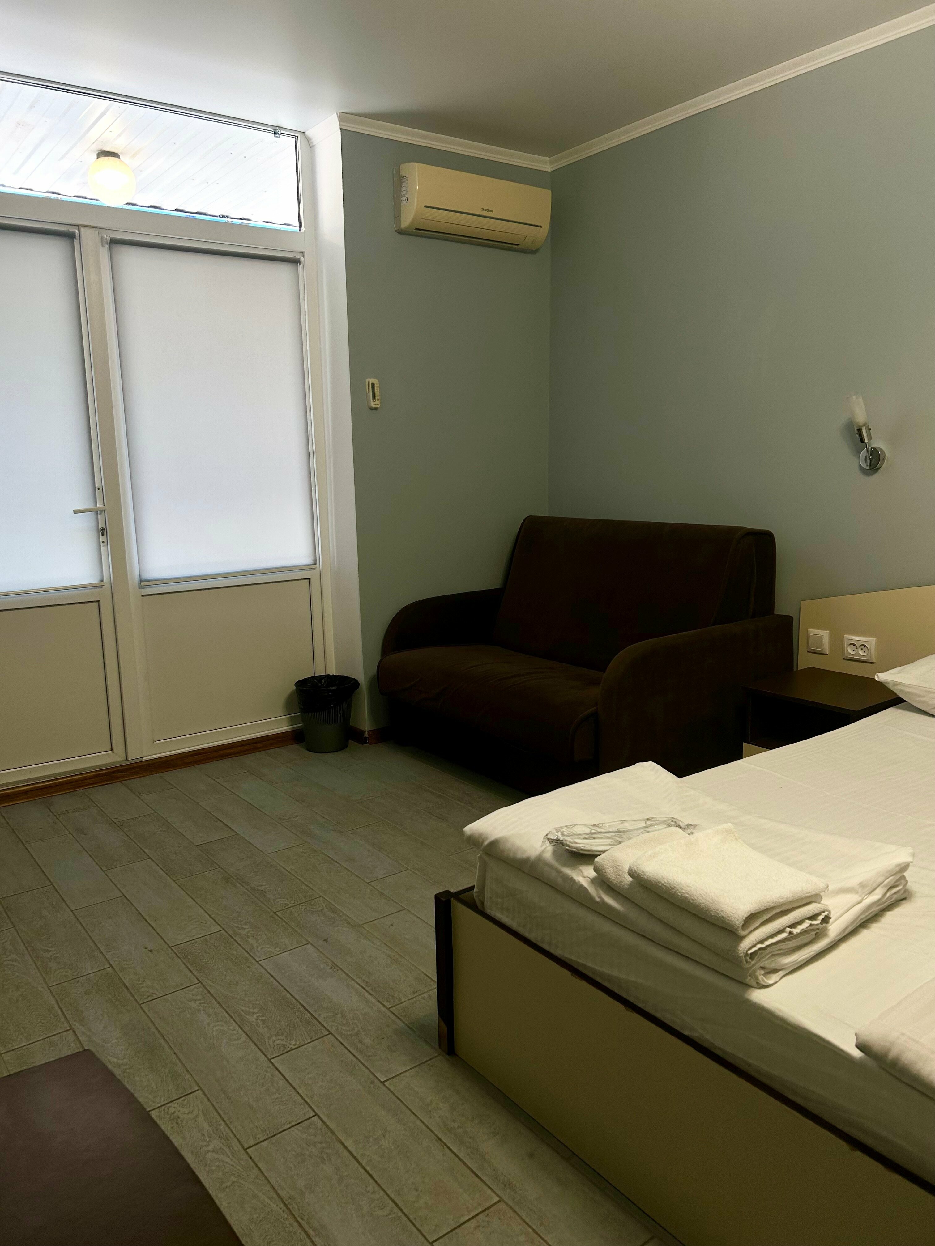 Двухместный номер с 1 кроватью и балконом