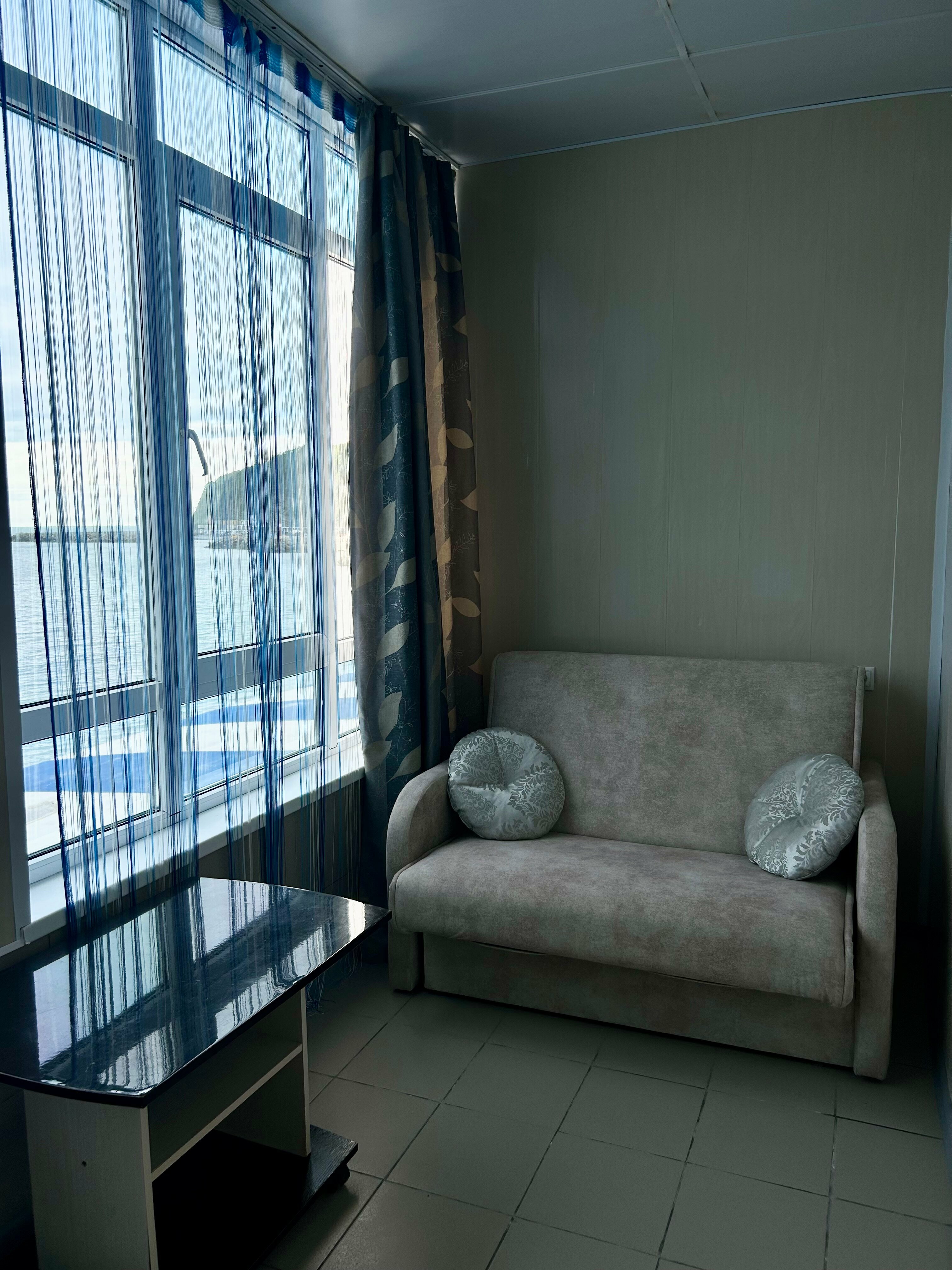 Двухместный номер с 1 кроватью и видом на море