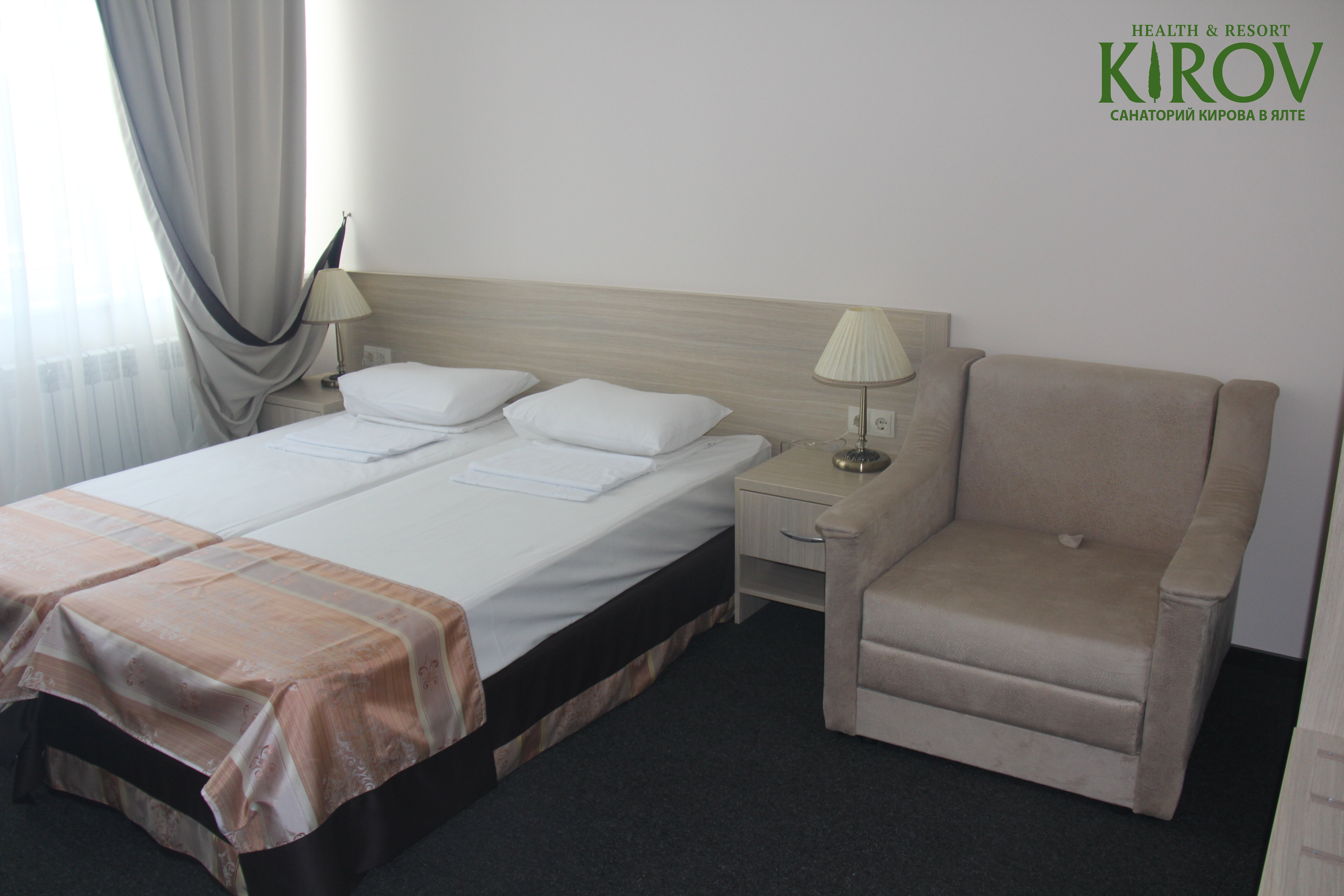 Двухместный номер с 2 отдельными кроватями