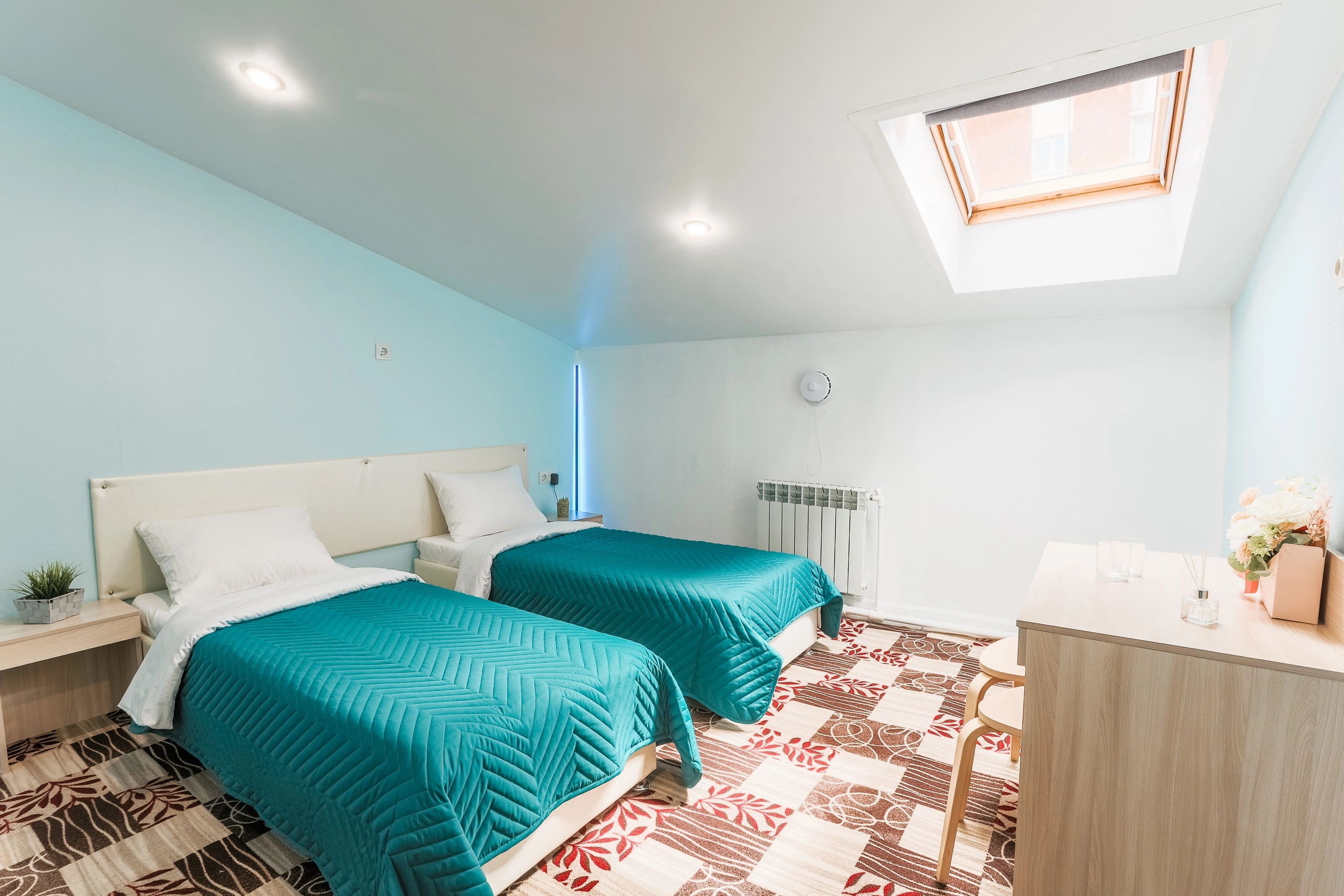 Номер  с двумя раздельными кроватями