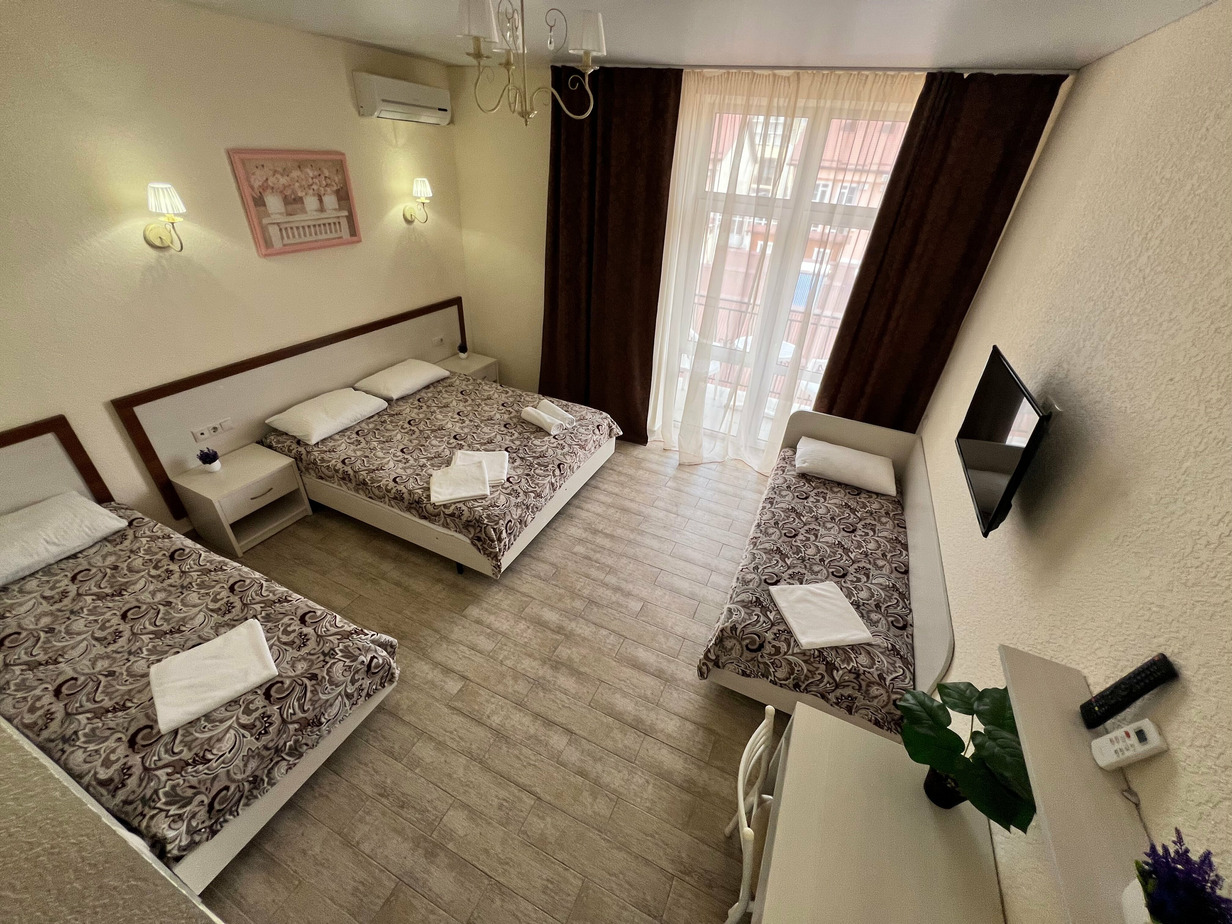 4-х мест. "Комфорт" с балконом