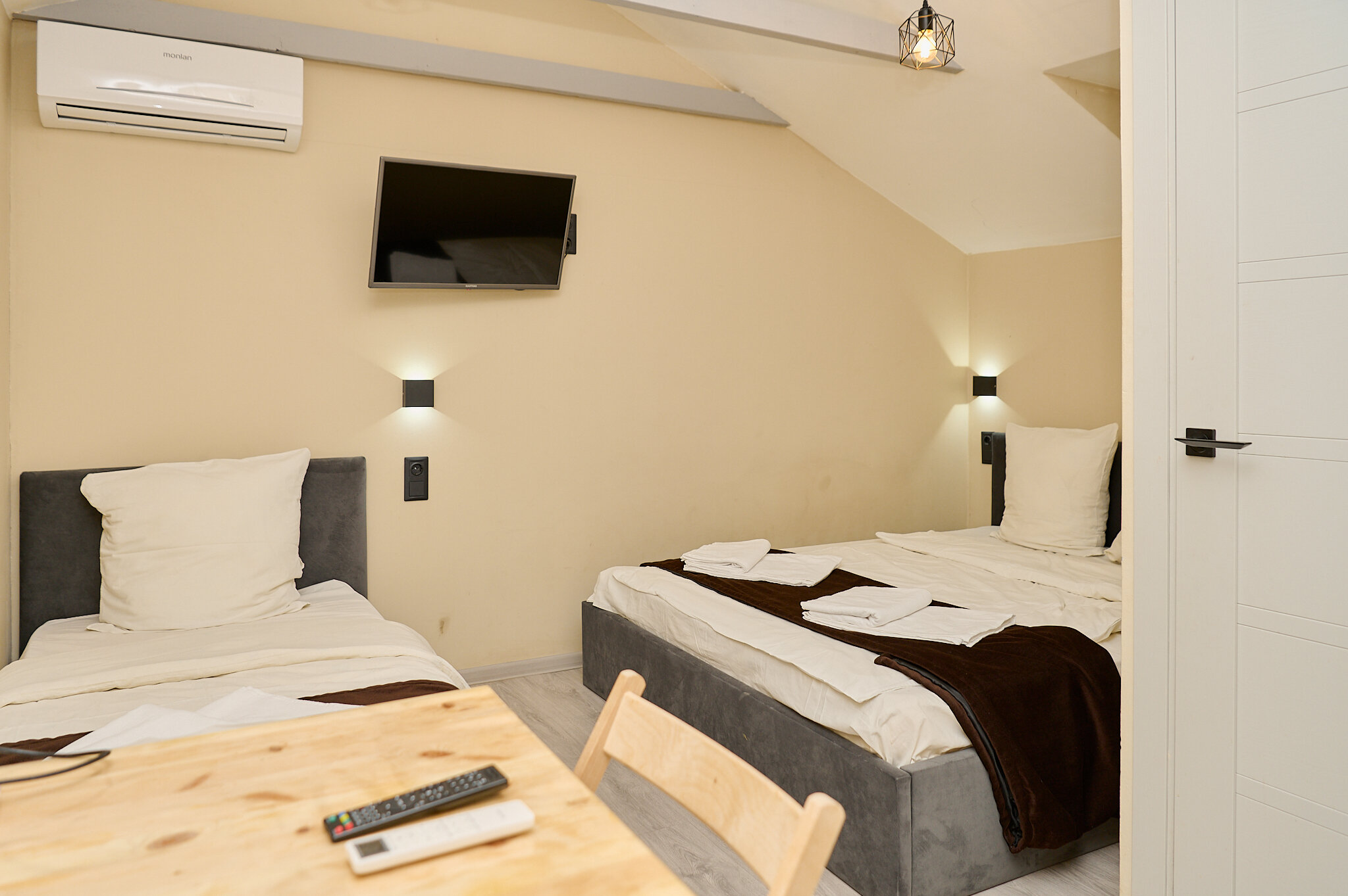 Бюджетный трехместный номер