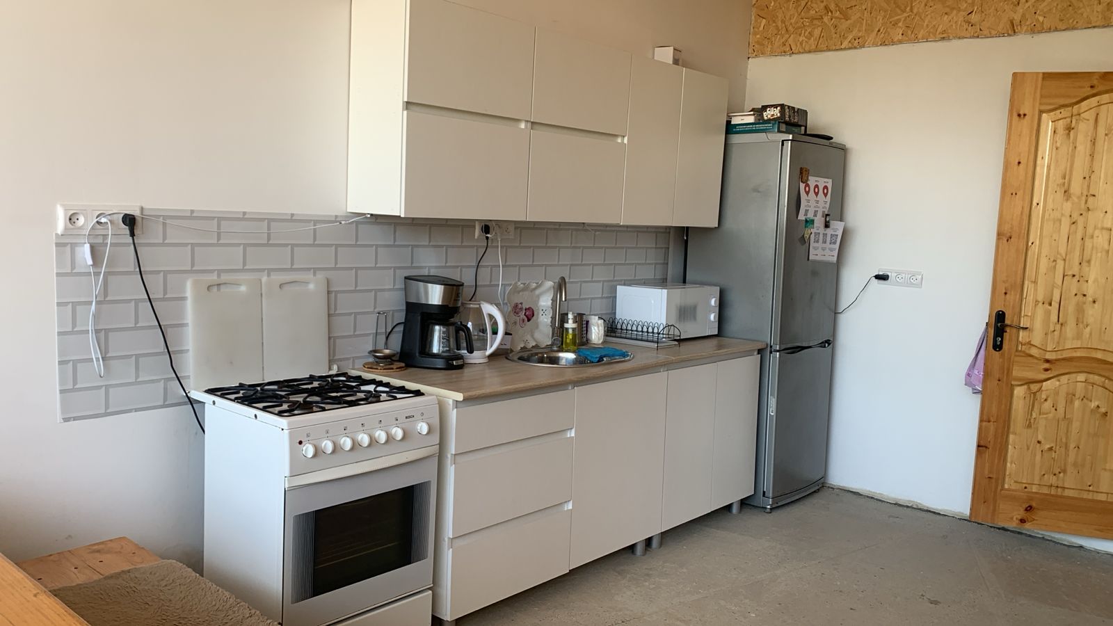 Трехместный номер с видом на сад