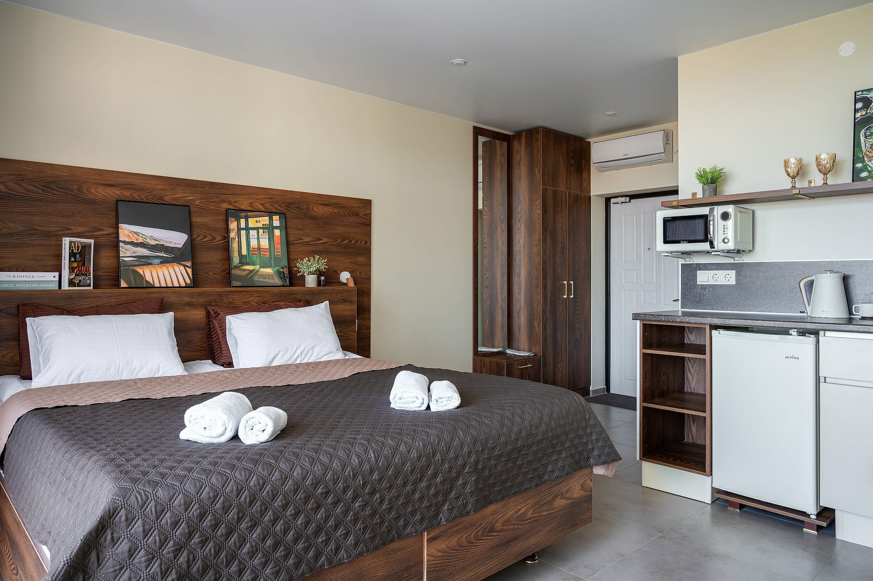 Двухместный номер с 1 кроватью и балконом