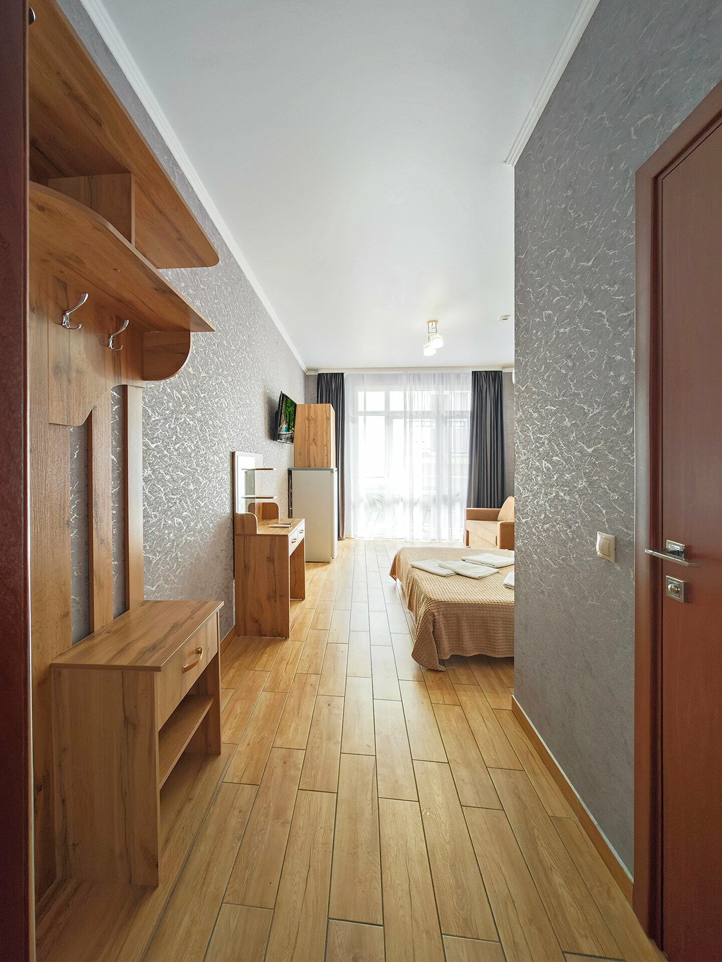 Одноместный комфорт с балконом