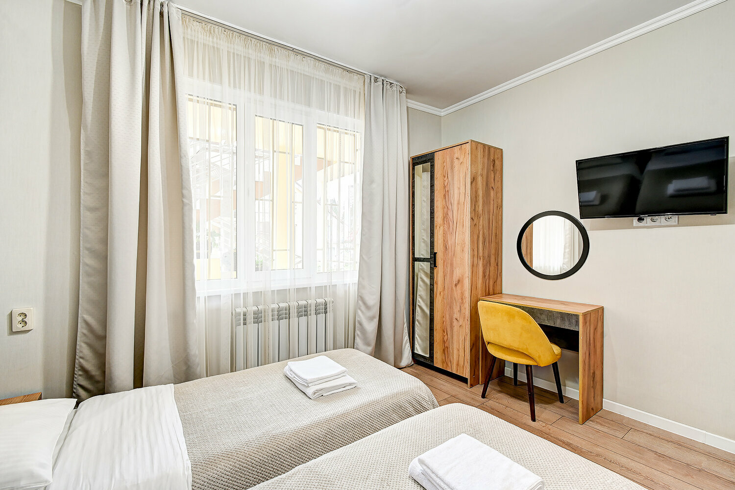 Номер с раздельными кроватями  3-4 этаж