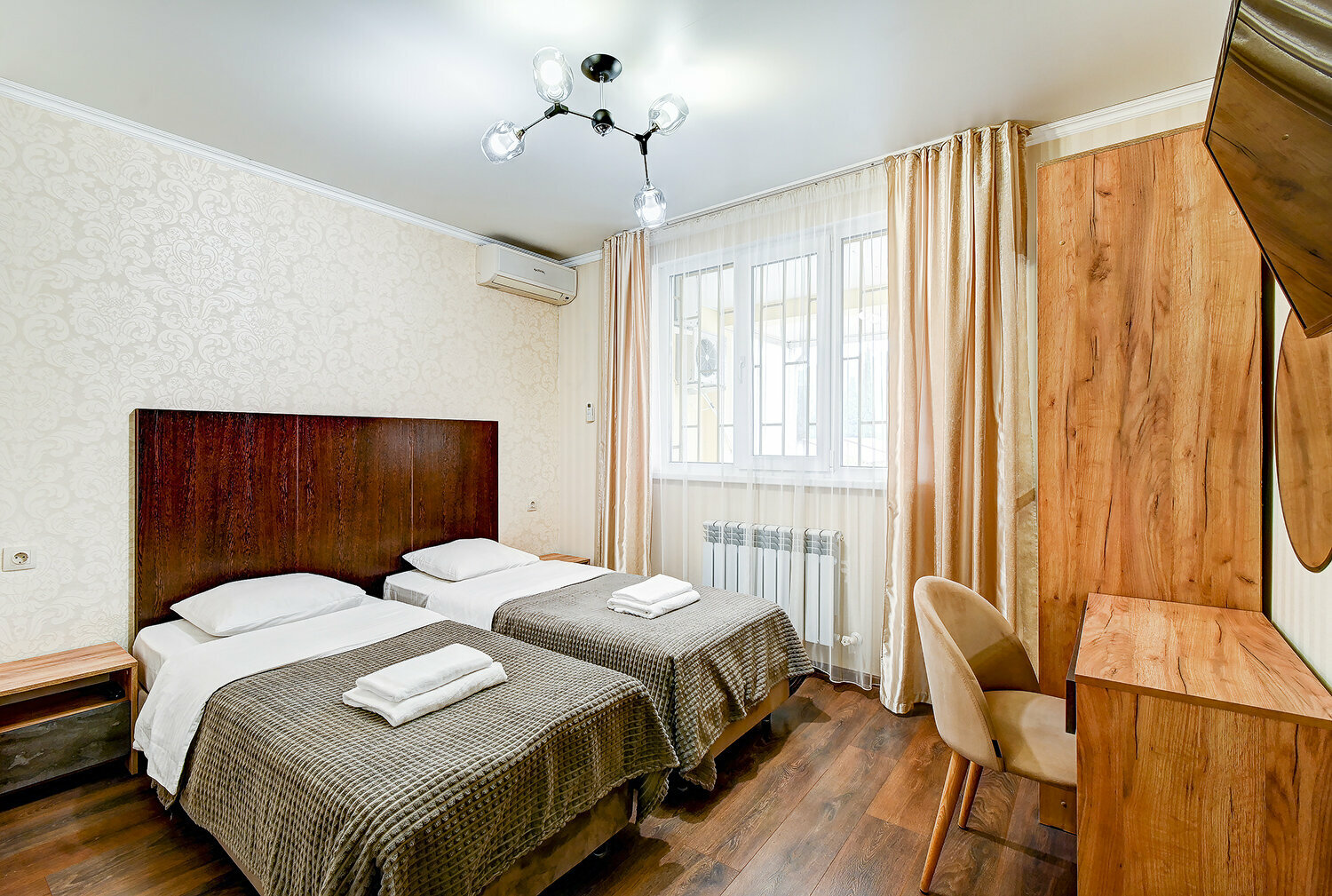 Номер с раздельными кроватями  3-4 этаж