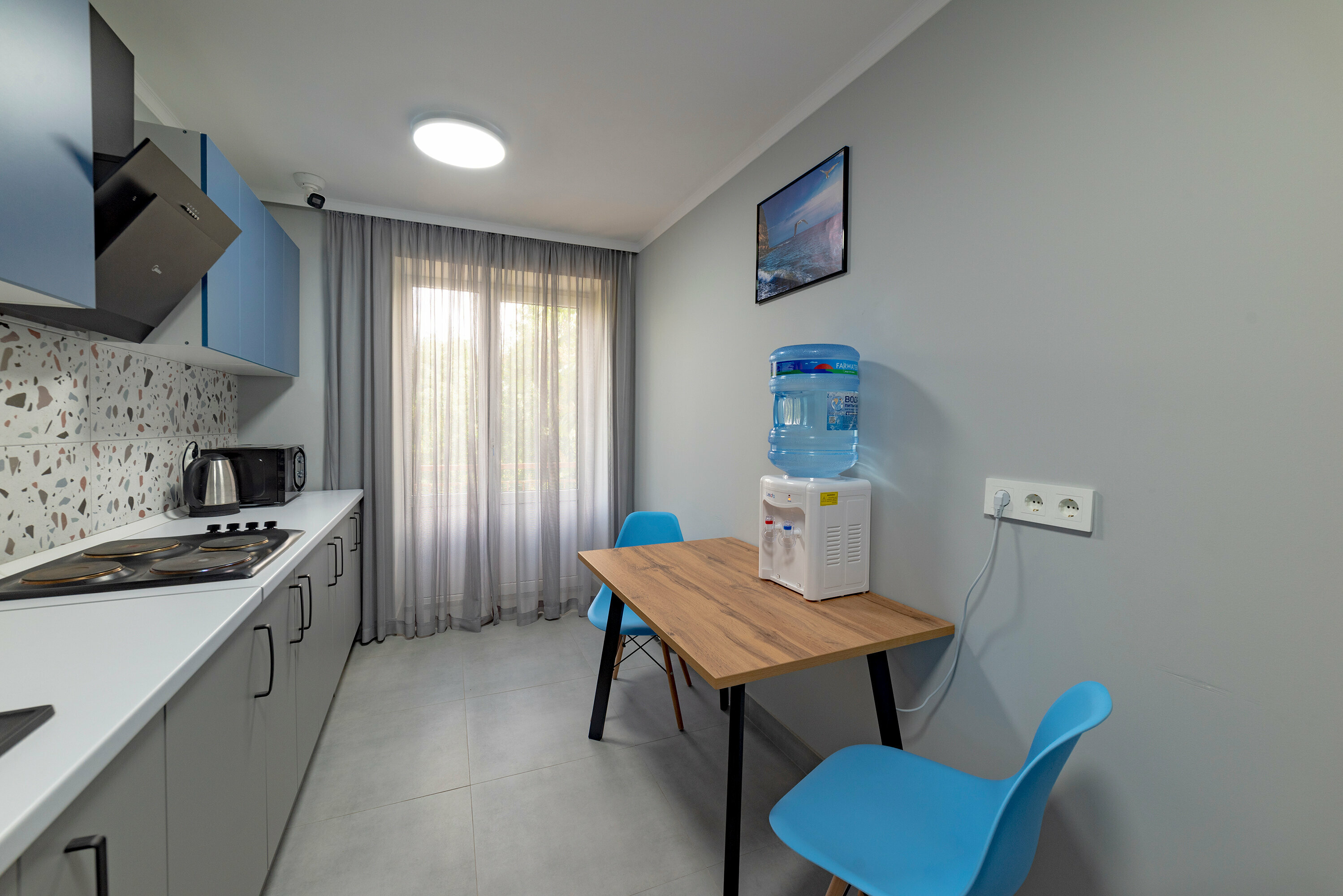 Двухместный с 1 кроватью эконом с/у в блоке на 4 номера (общий)