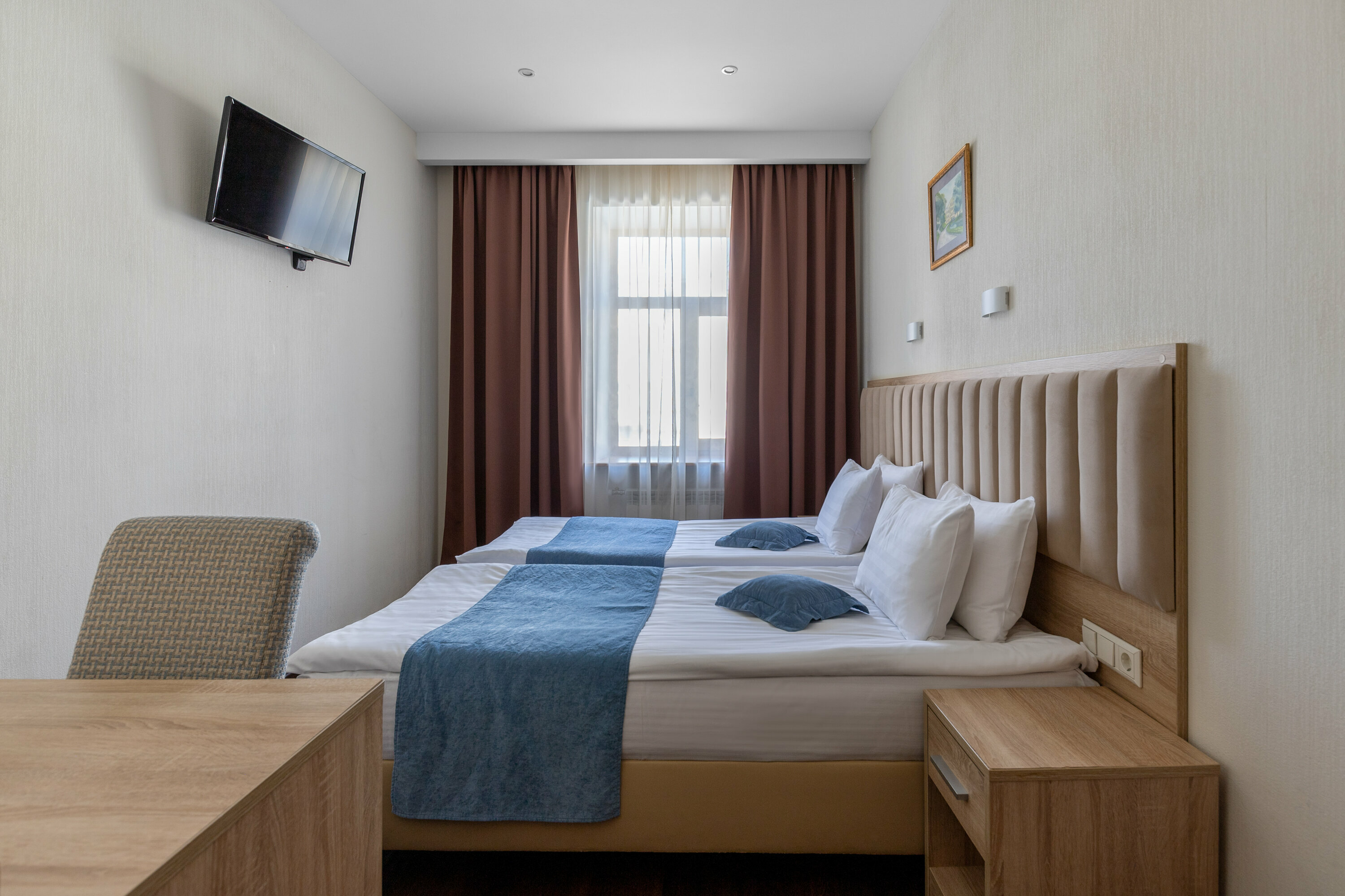 Стандарт двухместный с двумя раздельными кроватями