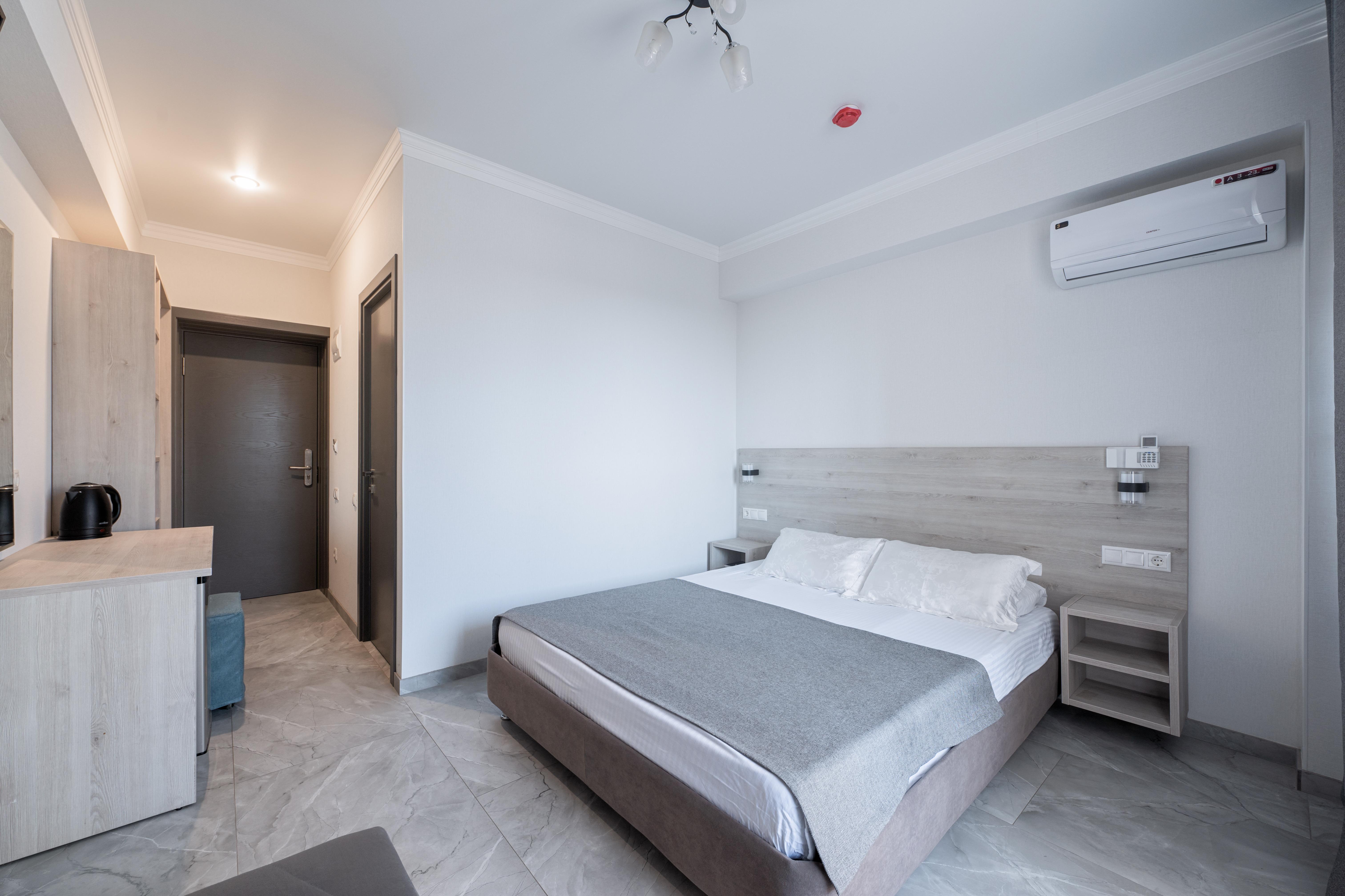 Двухместный номер с 1 кроватью и балконом