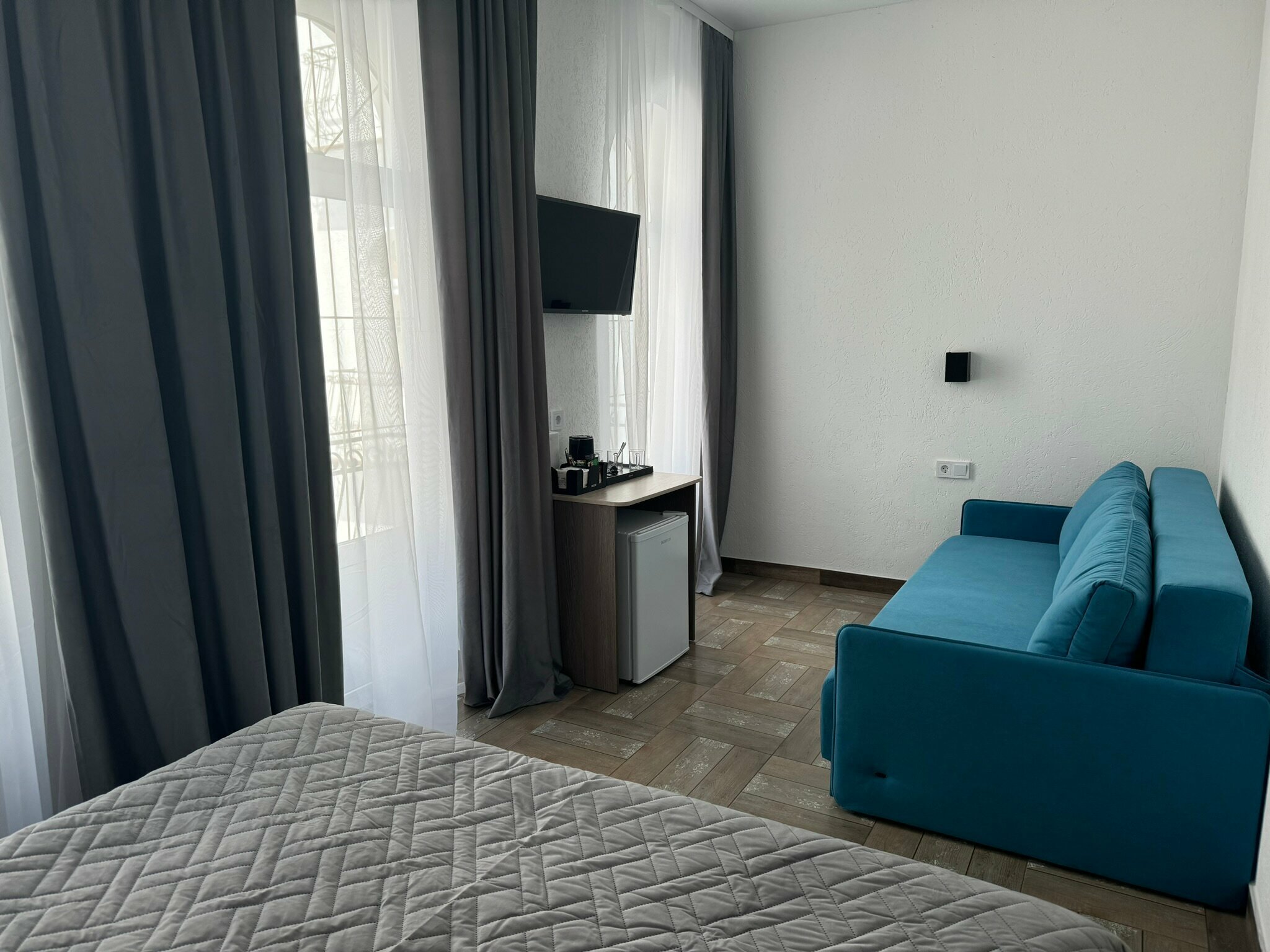 Люкс 1-комнатный до 2х чел. с диваном