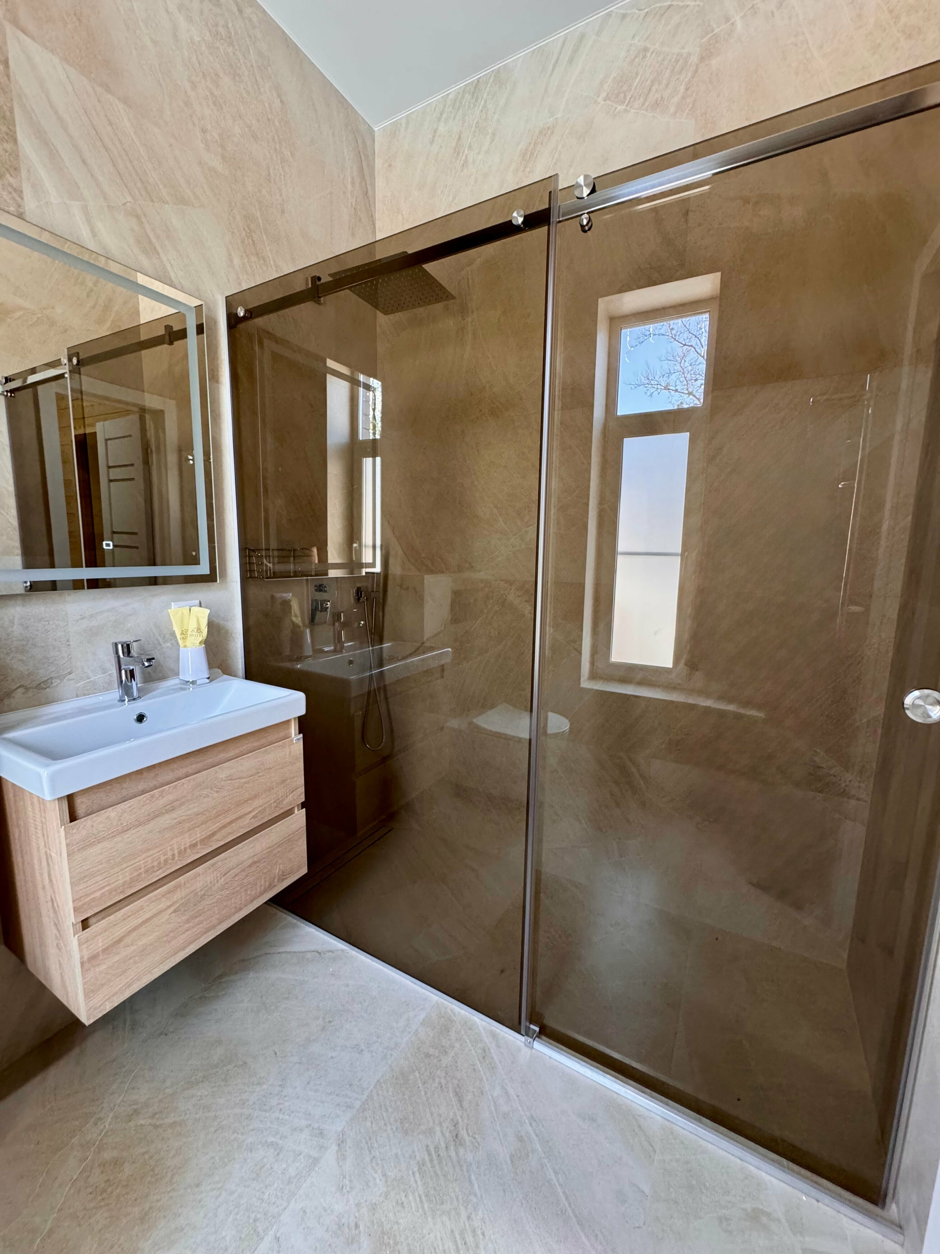 Двухместный номер с 1 кроватью и балконом