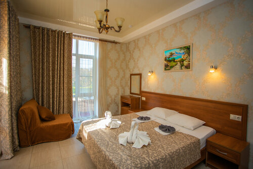 Стандартный двухместный номер с 2 кроватями и балконом в Венус