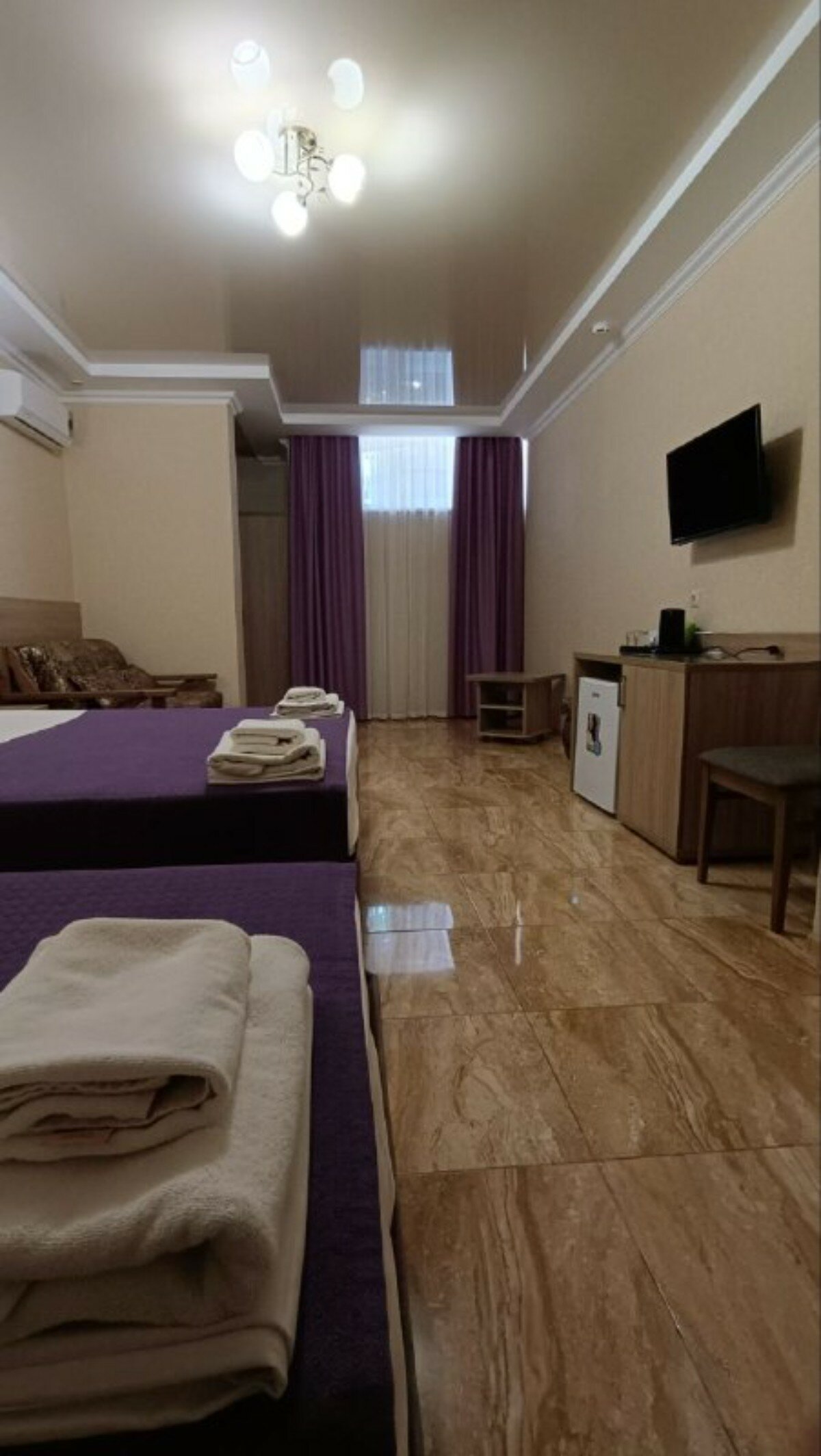 5-местный номер на цокольном этаже