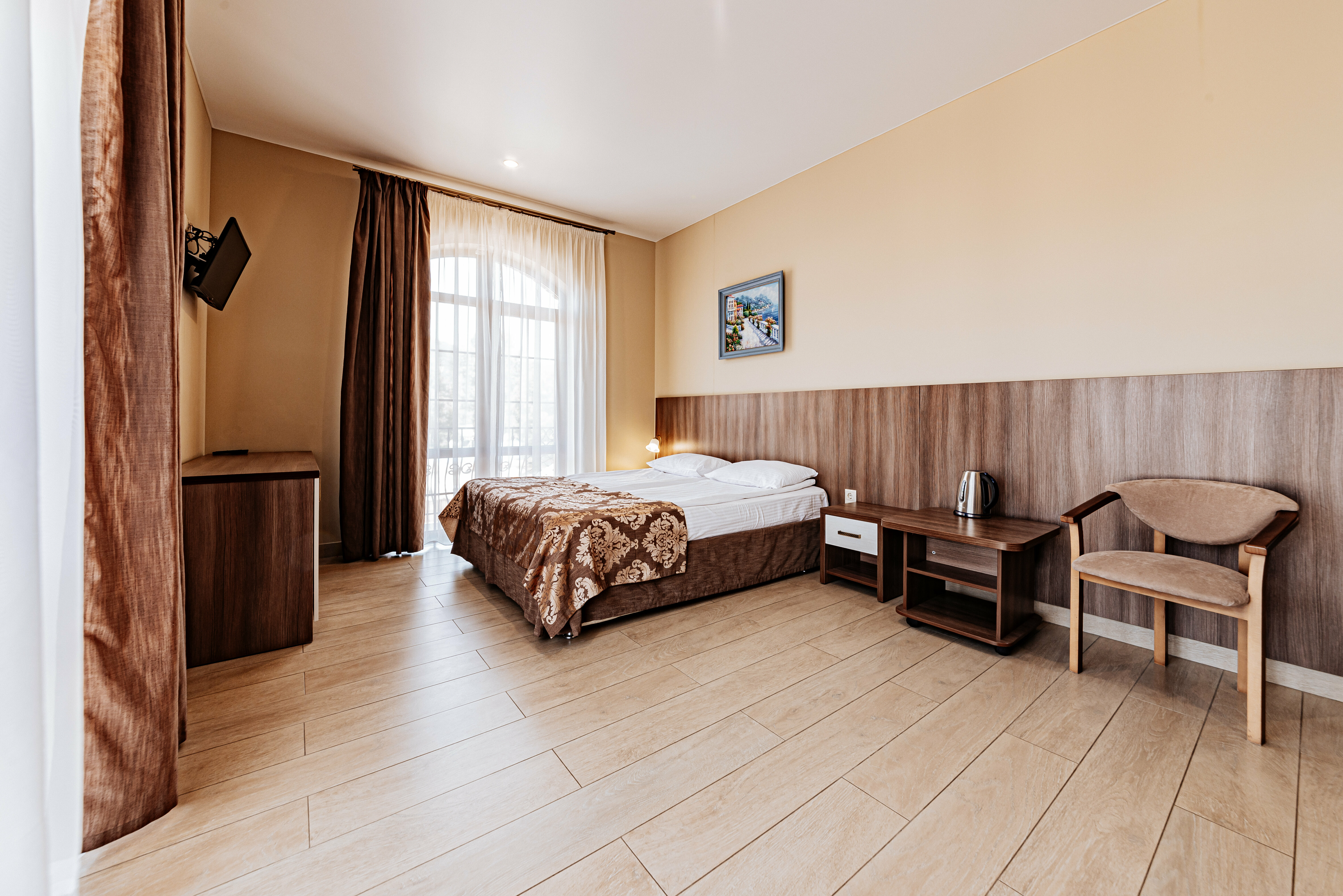 Четырехместный номер с балконом