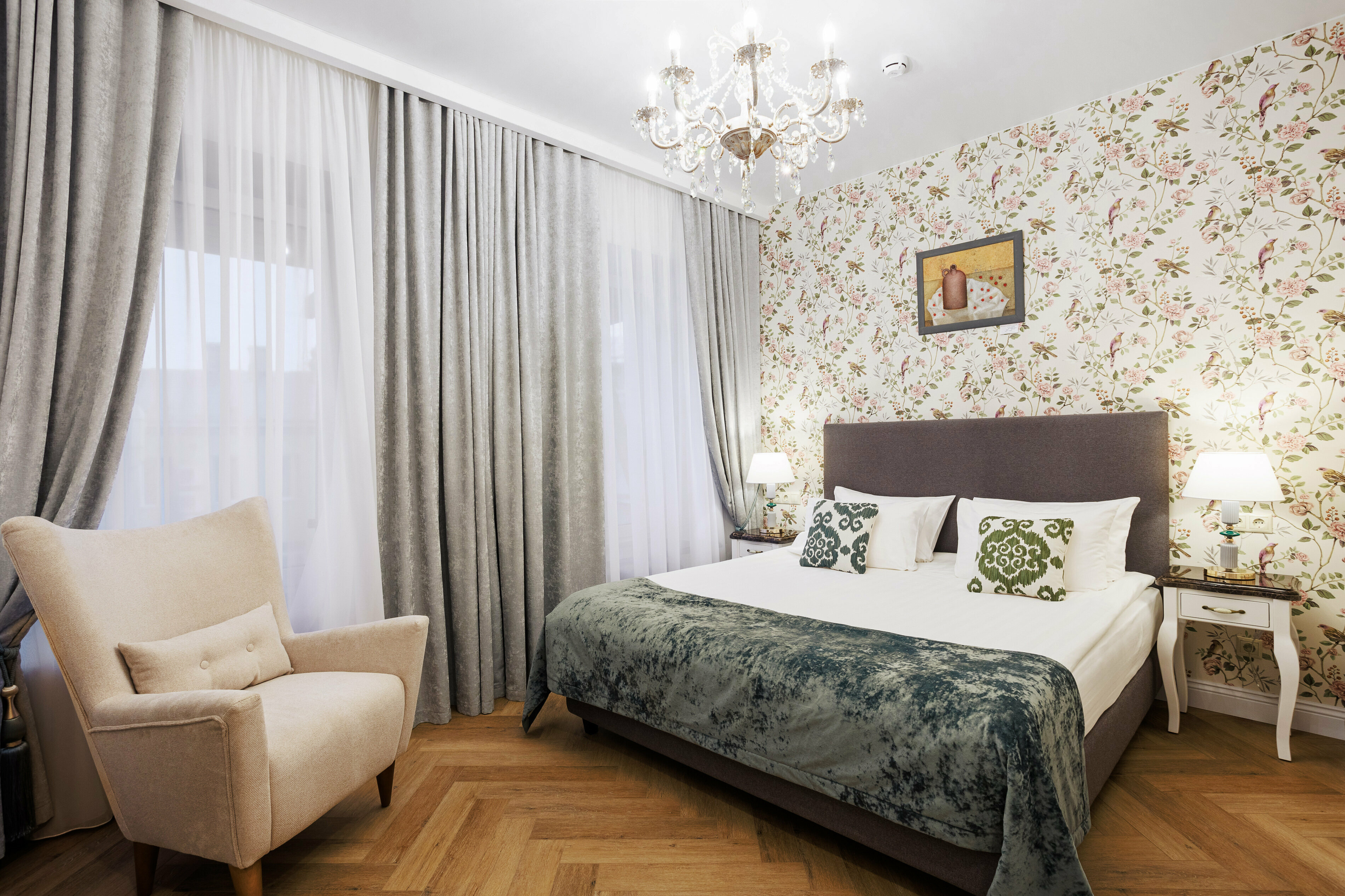 Стандартный номер c видом во внутренний дворик