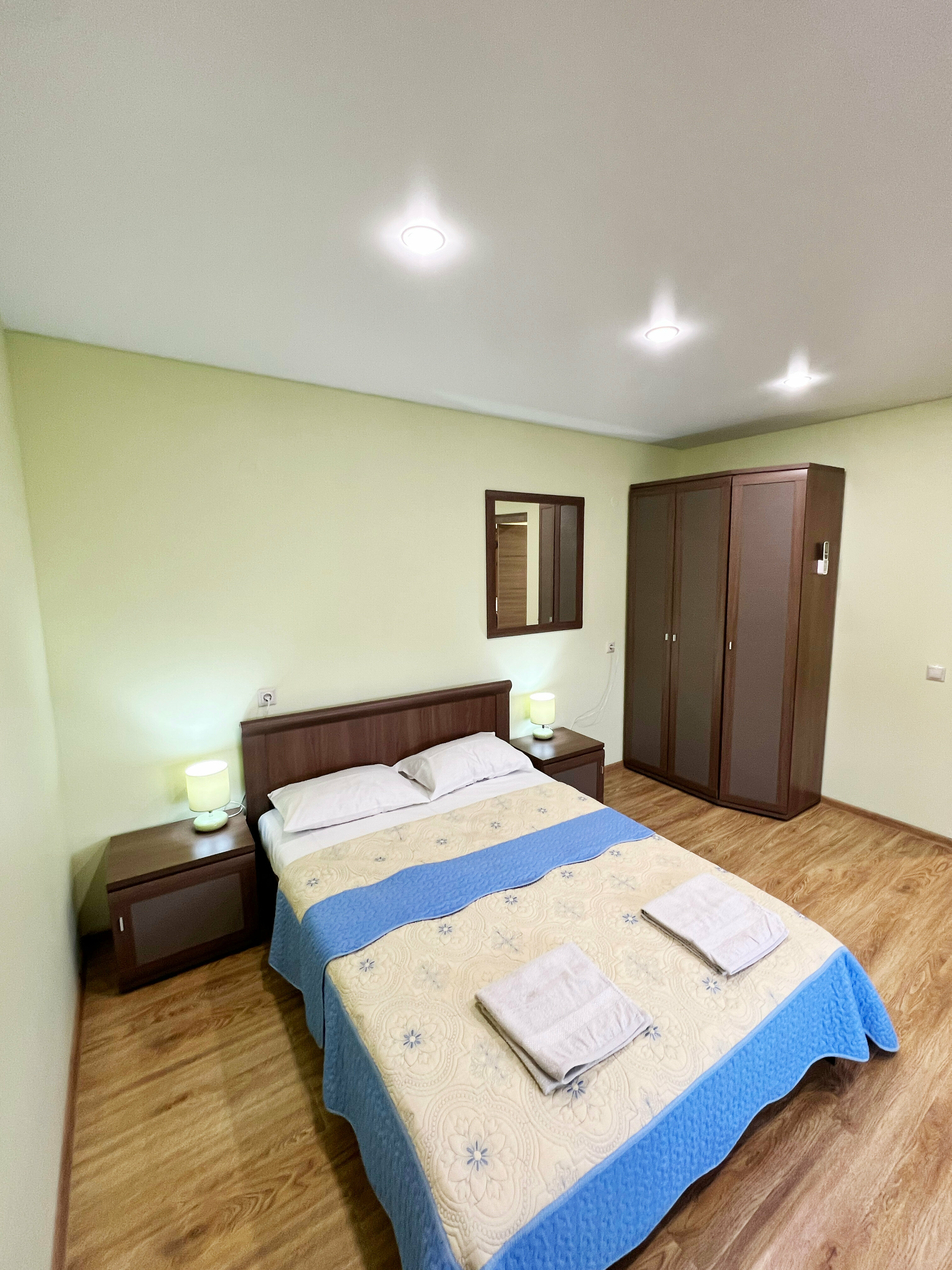 Апартаменты с кухней 2 балкона