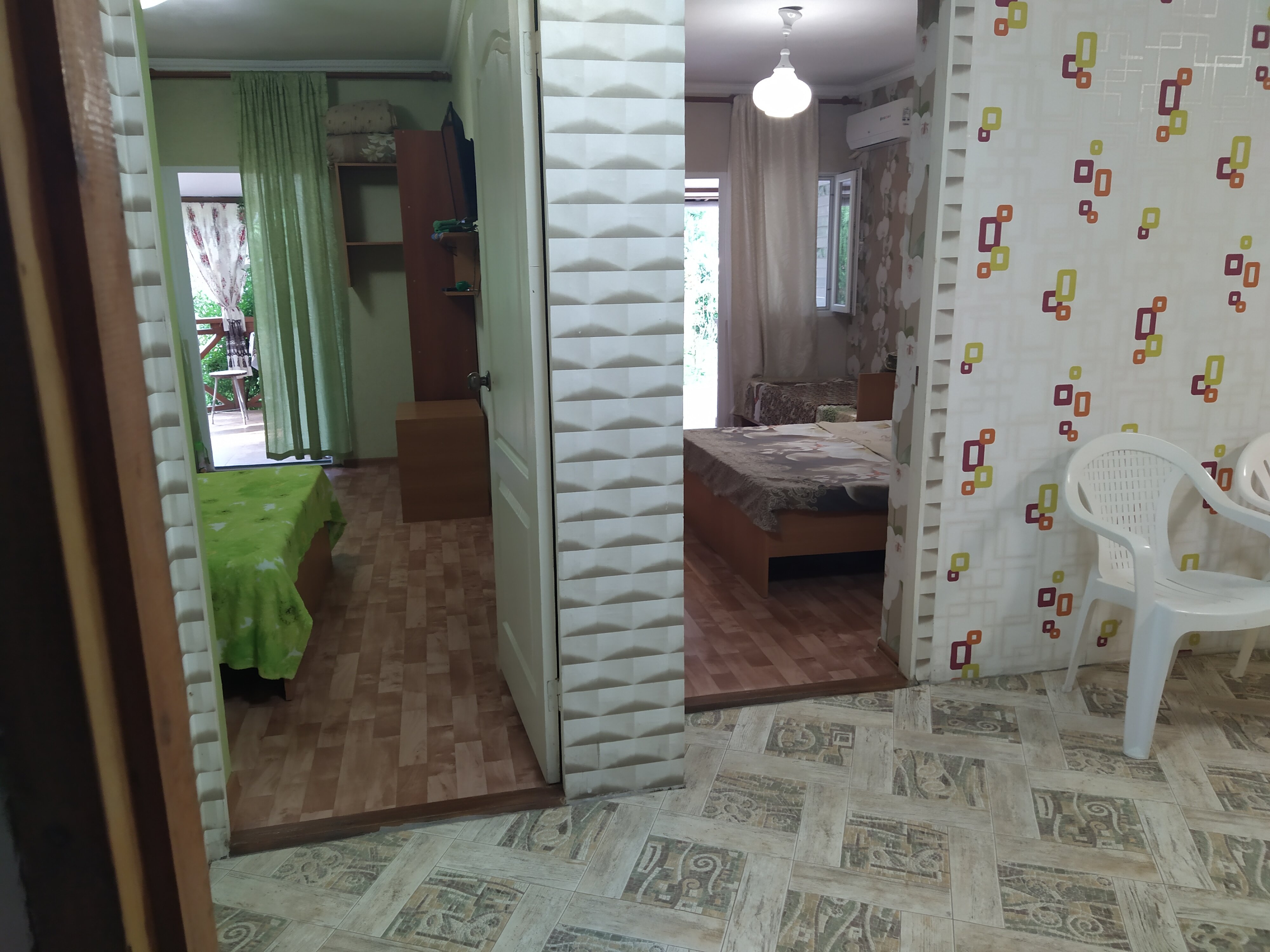 Семейный номер с террасой