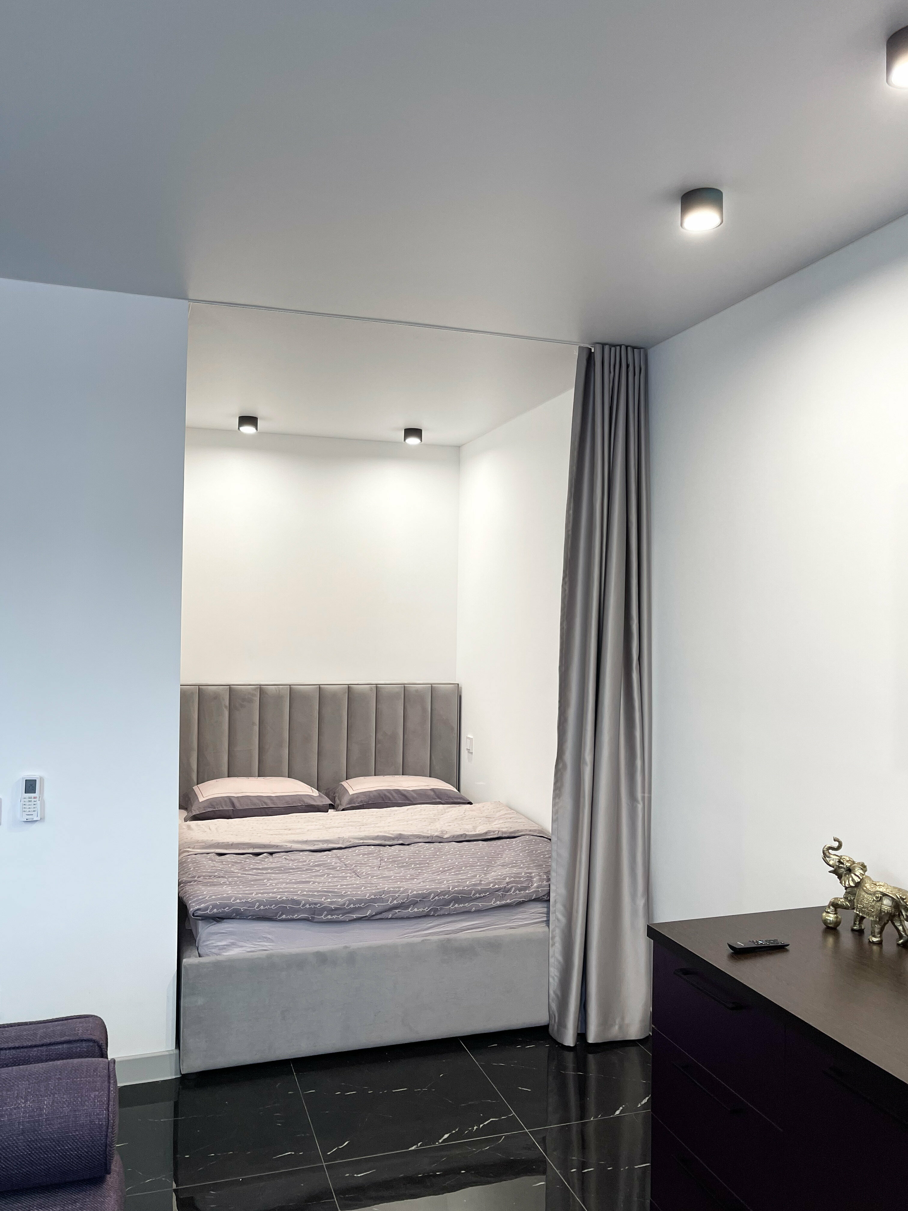 Номер-студия Делюкс с кроватью размера «queen-size»