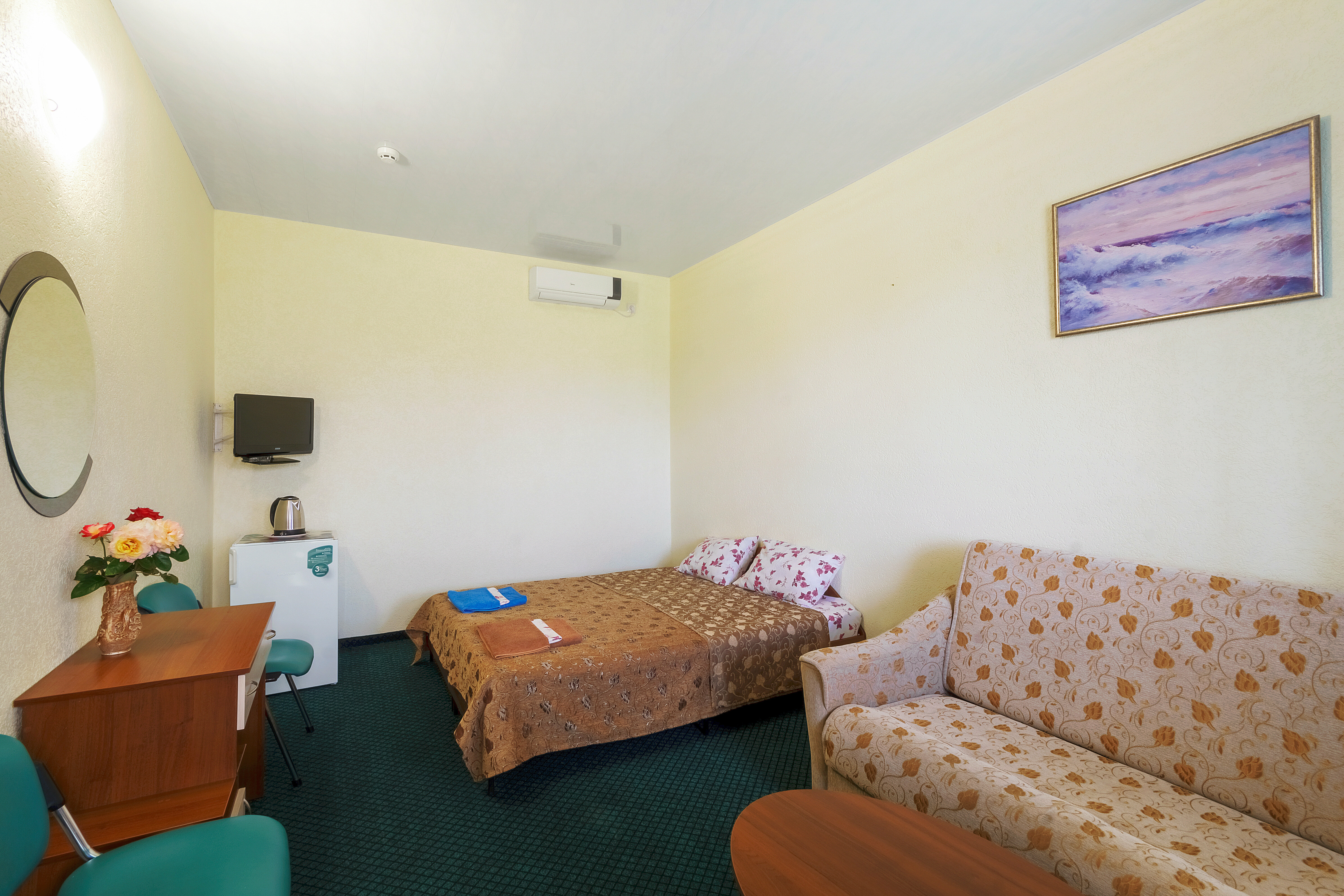 Стандартный двухместный номер с 1 кроватью или 2 отдельными кроватями