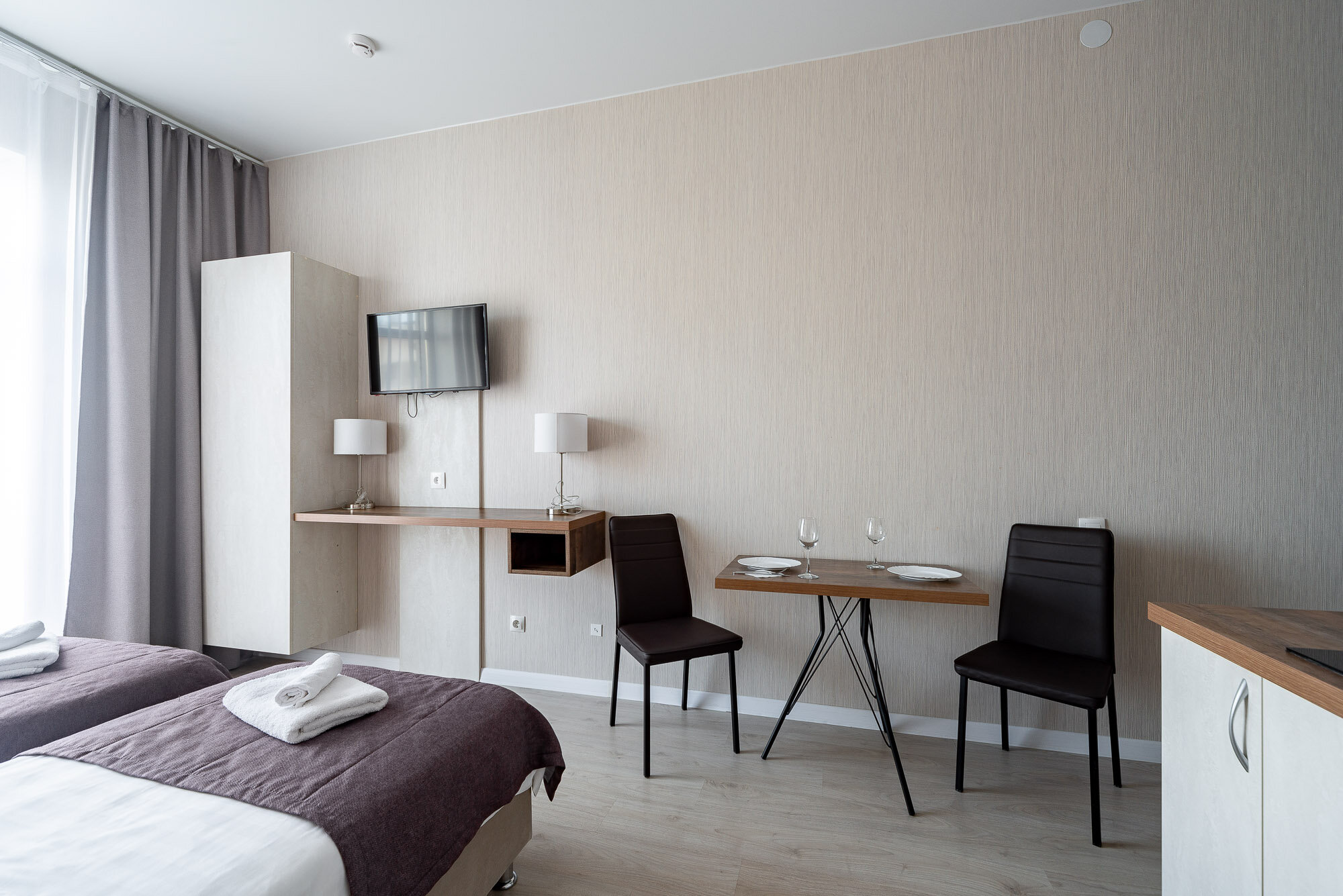 Студия Люкс без балкона 1+1